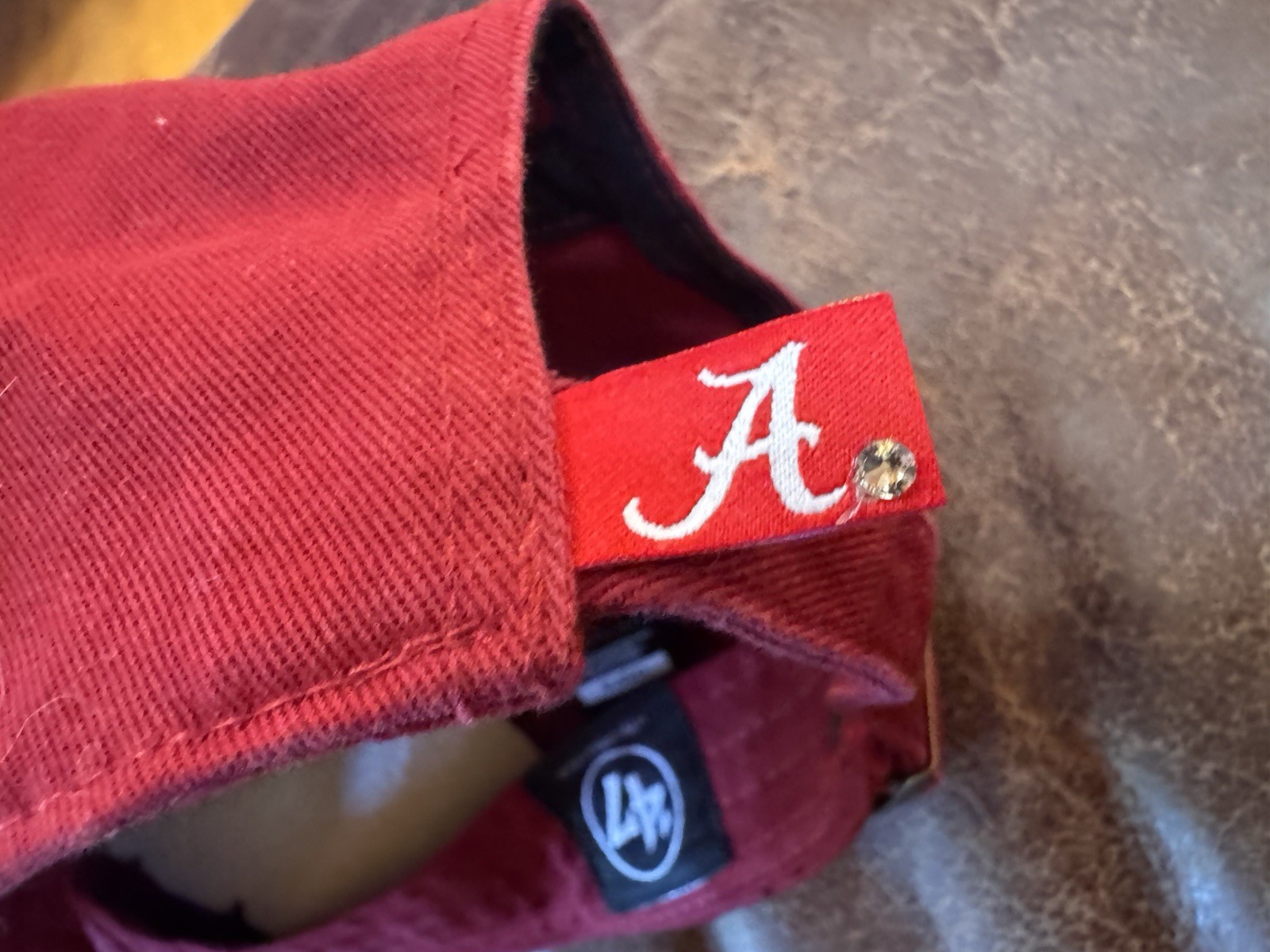 ALABAMA CRIMSON TIDE SPARKLE Bling ADJUSTABLE Womens 47 Brand NWT