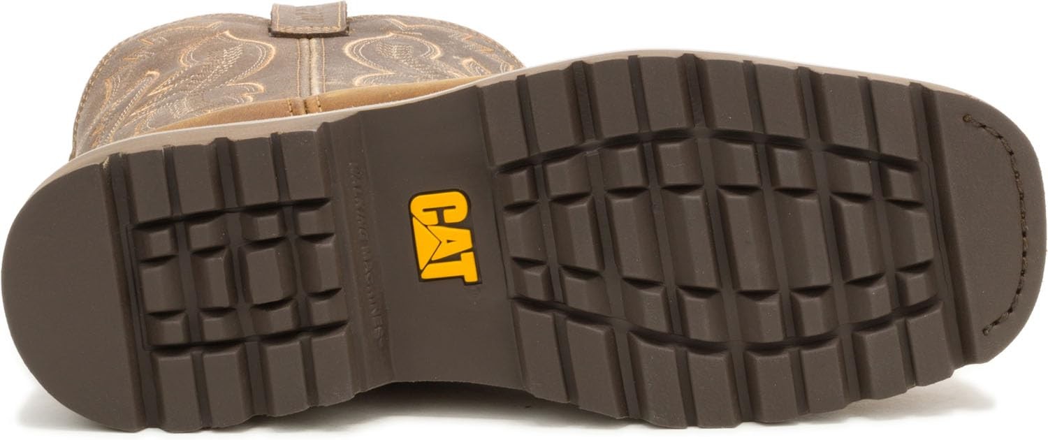 CAT Men’s 11 Beaned Colorado Frontier Steel Toe SR Wellington (10.5, Beaned