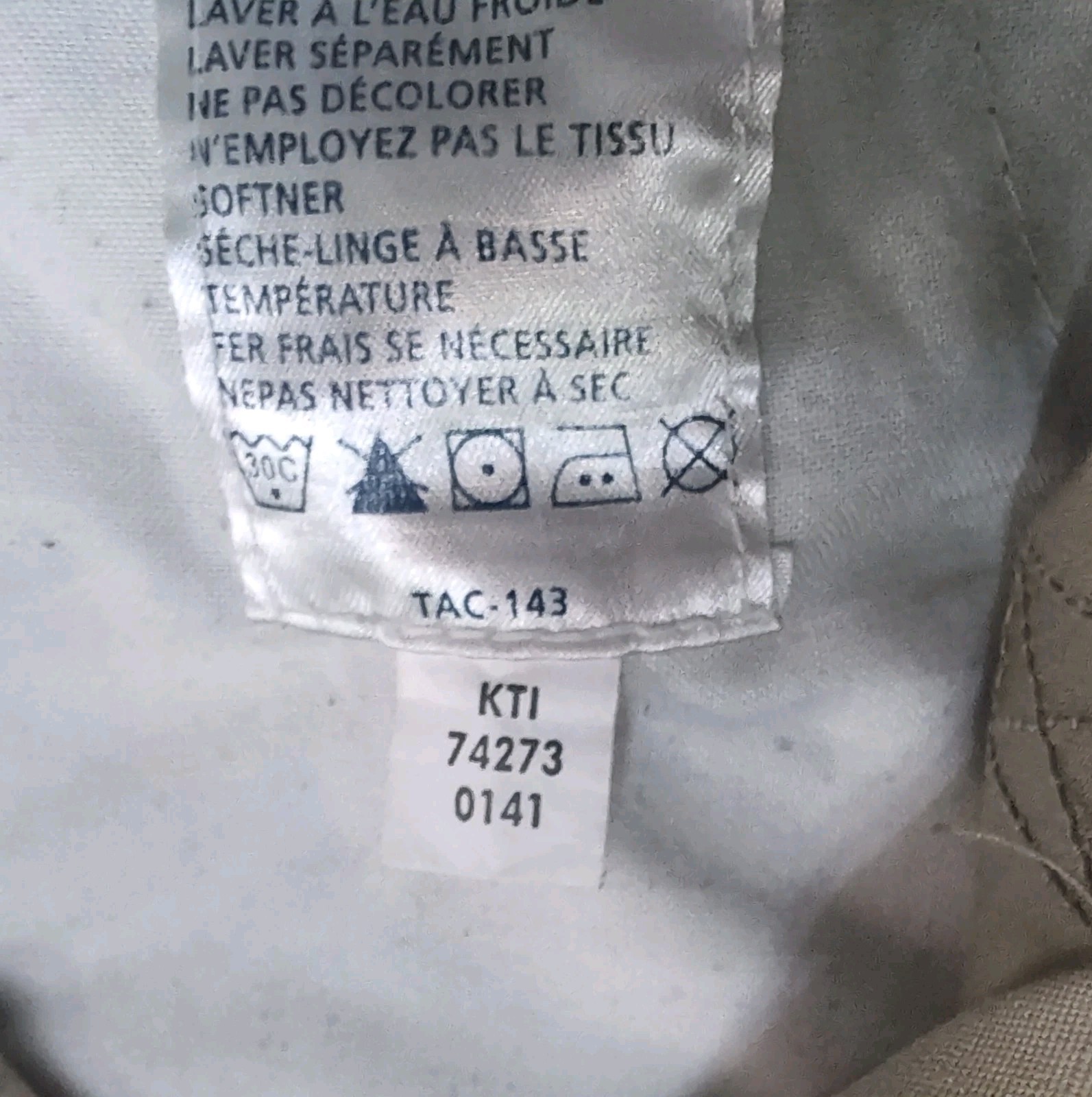 5.11 Tactical Taclite Pro Ripstop Cargo Pants Khaki 36×34 Stretch Waist Pristine