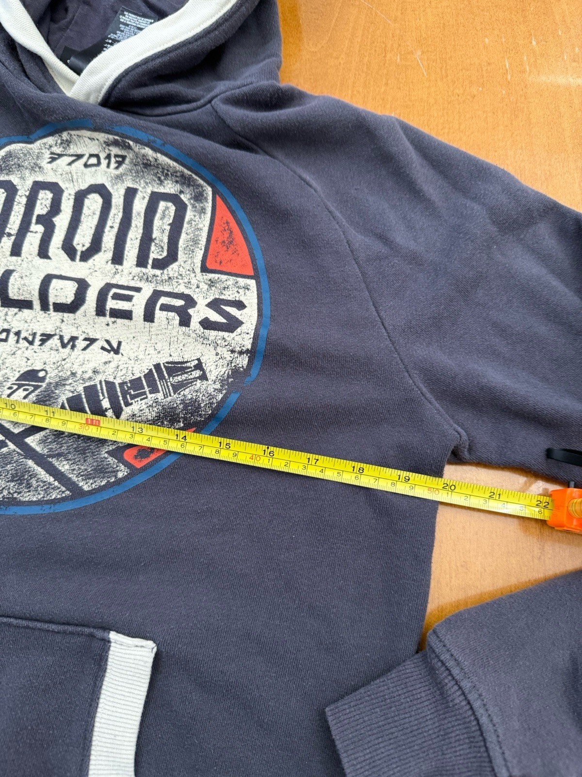 Star Wars Droid Builders Galaxy’s Edge Depot Pullover Hoodie Men’s Size Small