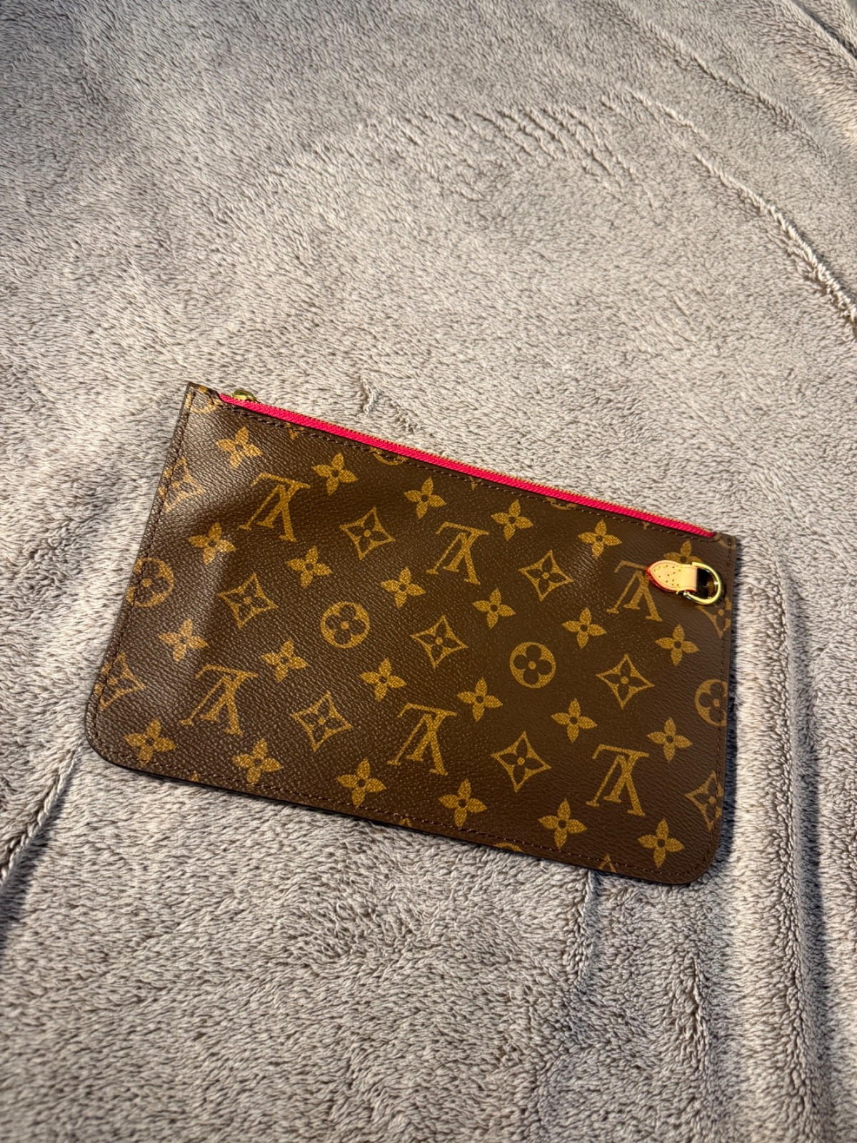 louis vuitton neverfull mm monogram with pouch