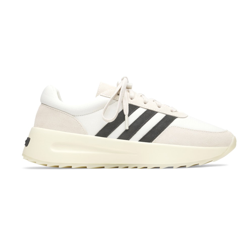 adidas Fear Of God X Athletics Los Angeles Lace Up Mens Off White Sneakers Casu