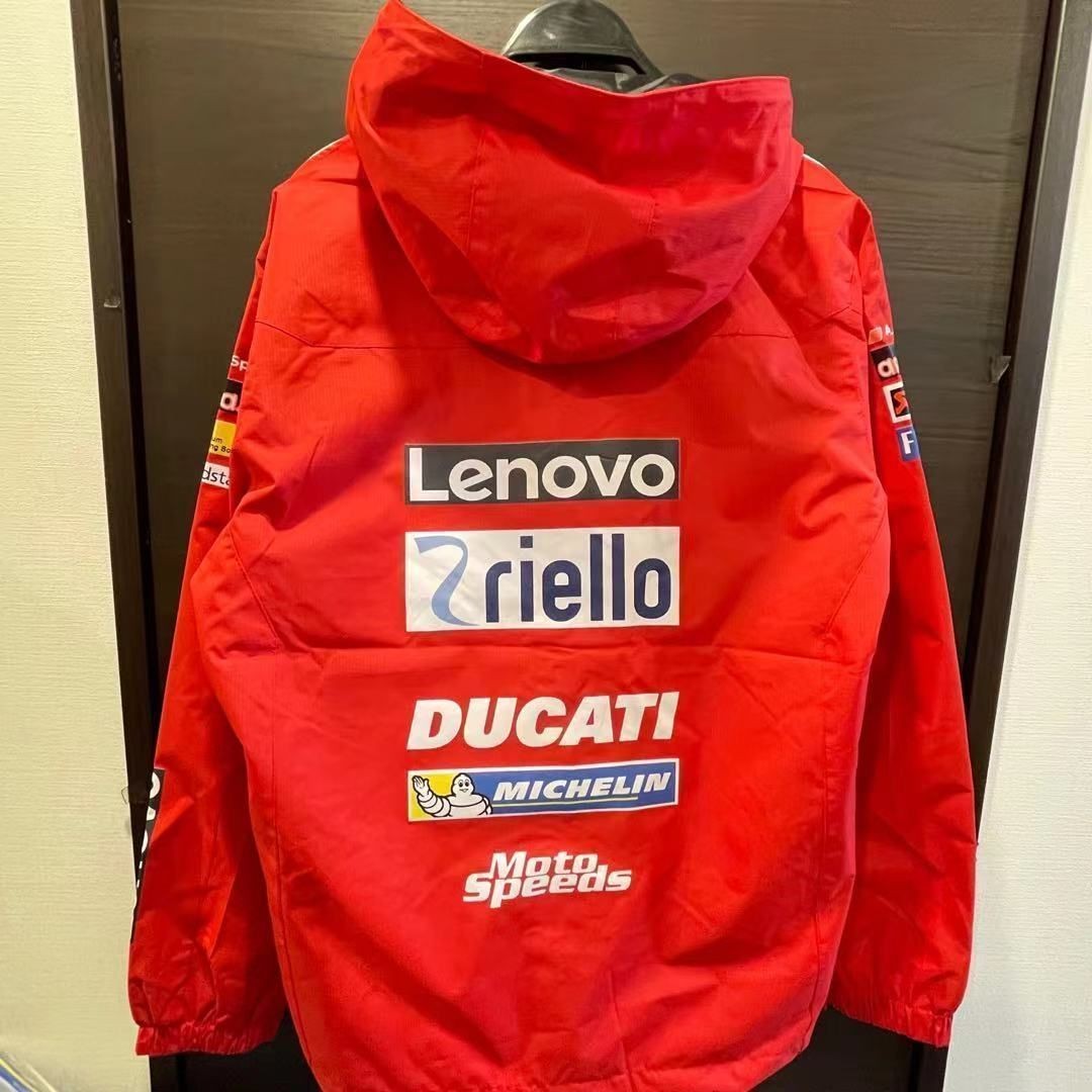 New XL MotoGP RACING Ducati Team Racing Jacket Bike Wear Outdoor Sports Goods