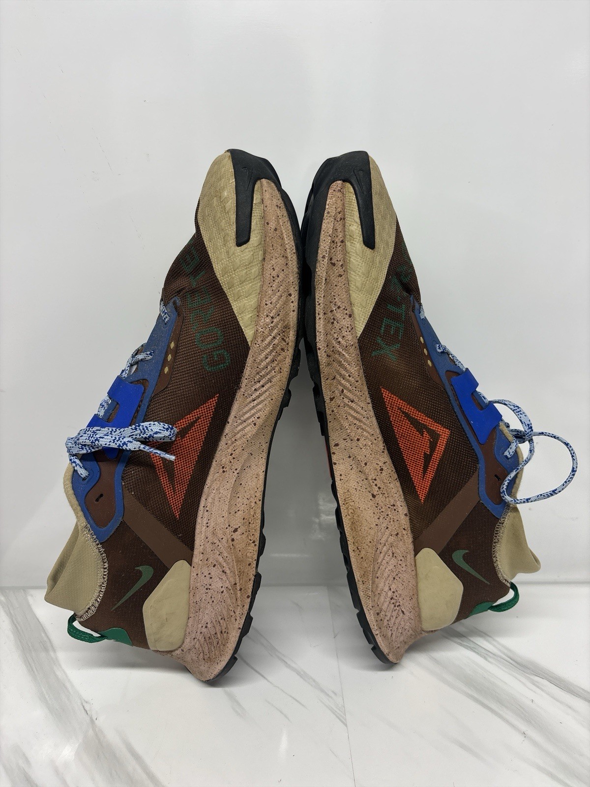 Nike Pegasus Trail 3 GORE-TEX Men 15 Cacao Wow Hyper Royal DR0137-200 Shoes GTX