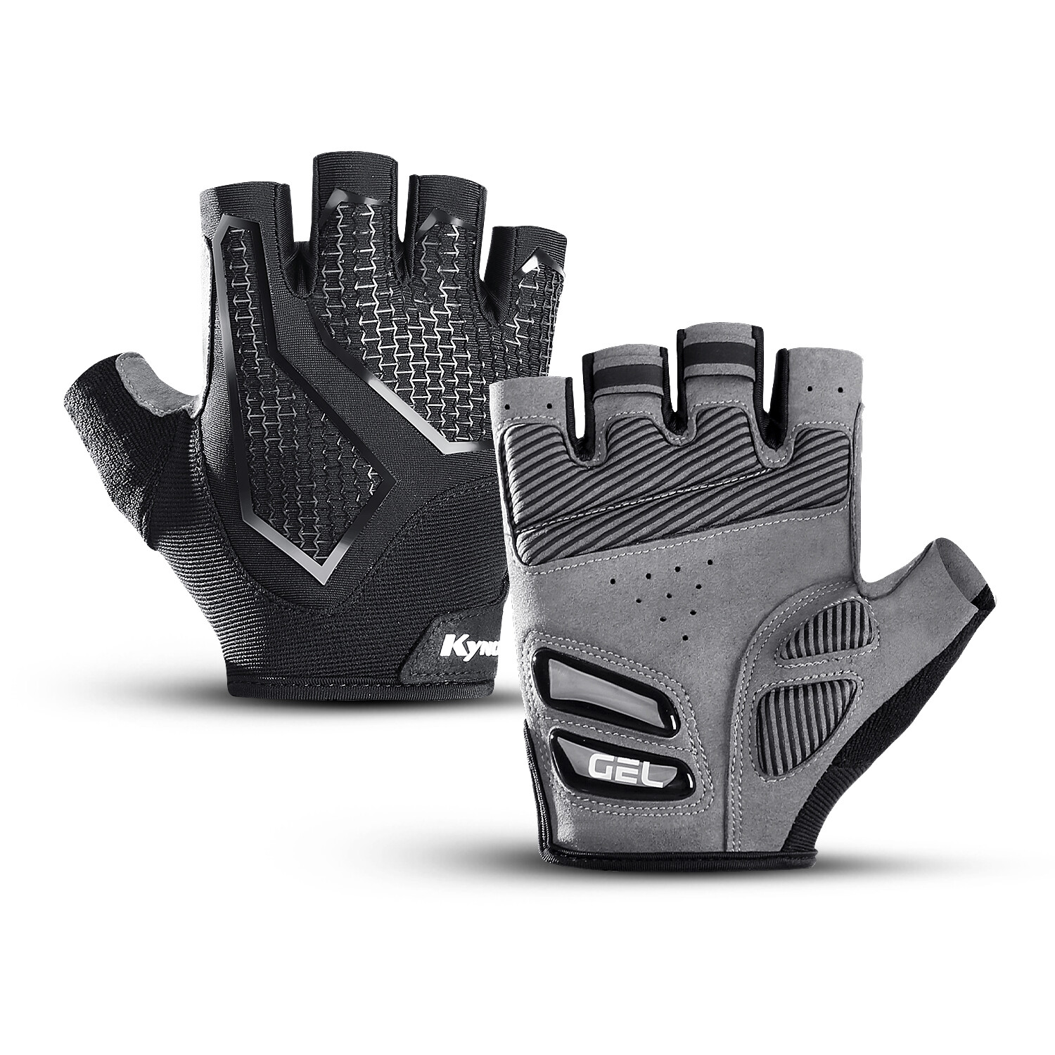 Bicycle Cycling Gloves Anti Slip Shock Gel Pad Breathable Half Finger Gym Gloves