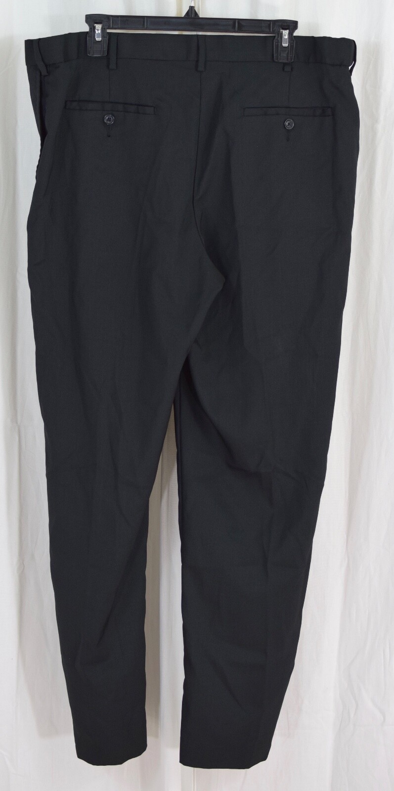 Savane Men’s Pleated Stretch Ultimate Performance Chino Black Size W38 L32