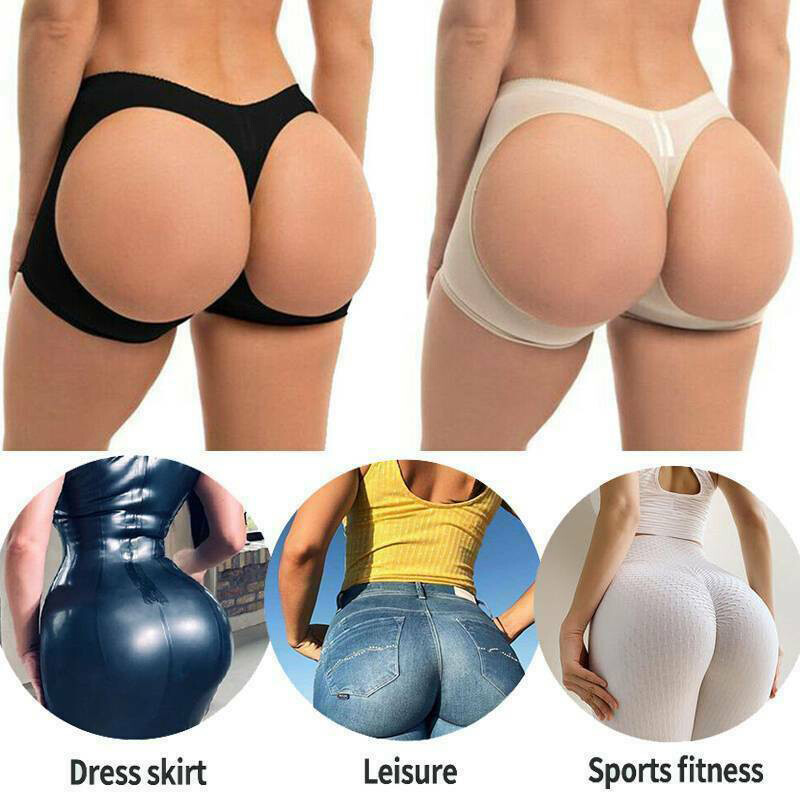 Hip Up Enhancer Panties Shapewear Women Butt Lifting Underpants Invisible Briefs