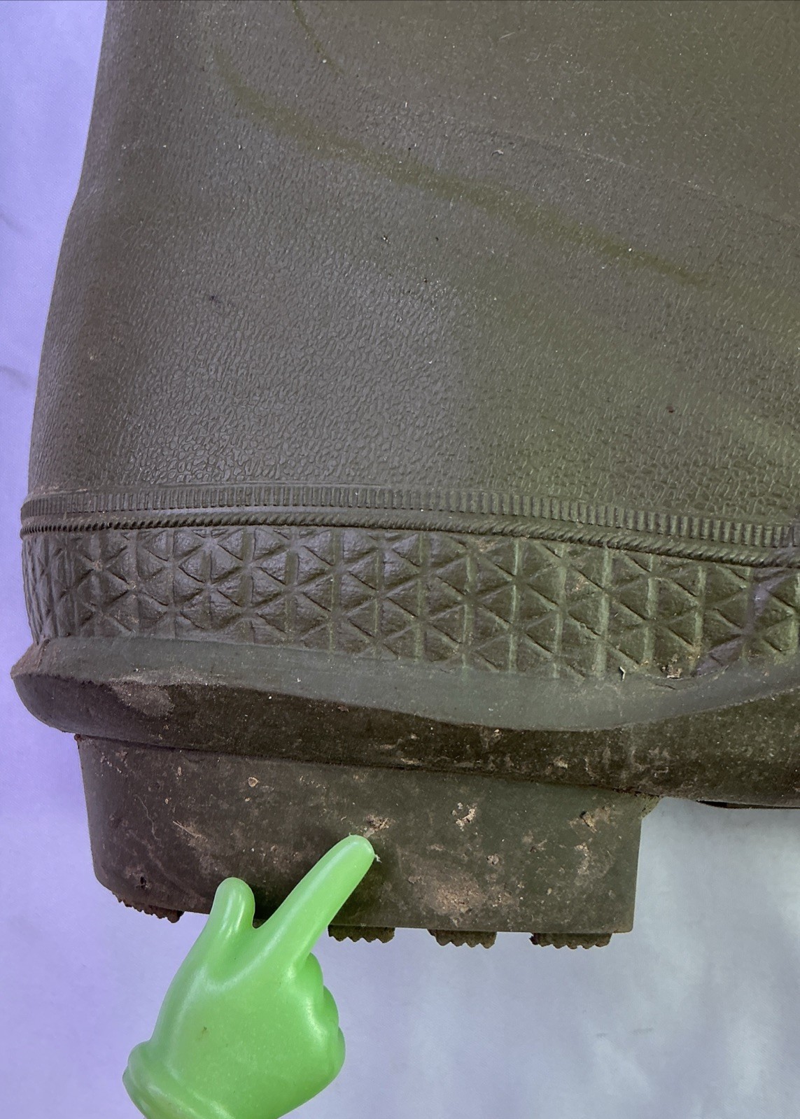 LaCrosse Men’s Grange Rubber Mud Boots-OD Green-Size: 10
