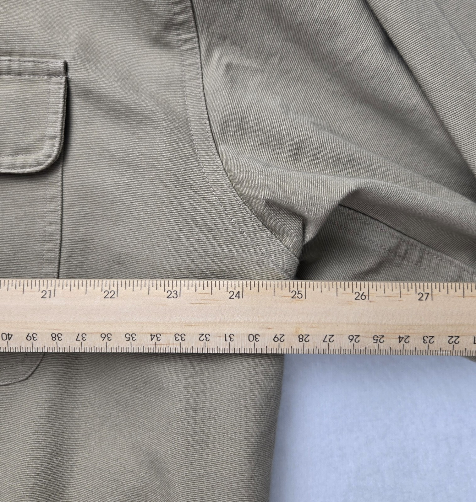 Redhead Mens LT Large Tall Tan Long Sleeve Buttoned Shirt Workear Fishig Hunting