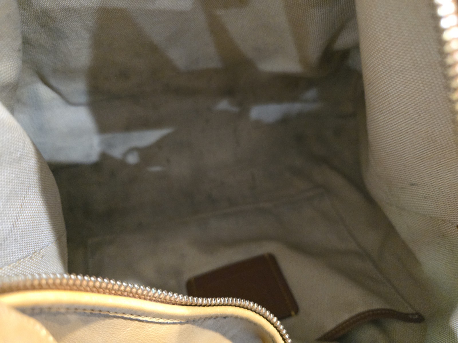 Coach Juliet Leather Shoulder Bag 38 Honey Brown. No Dust Bag With Purchase.