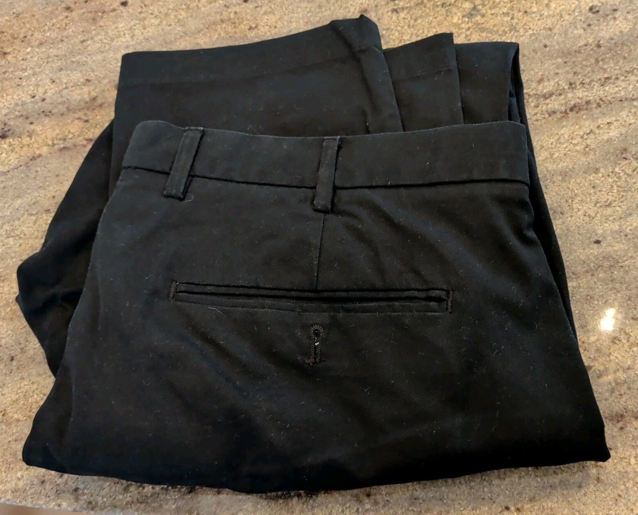 2 Pr 36 X 30 Slim Men GAP Modern Khaki Black Olive Twill Pants 4 Pockets 4 Good