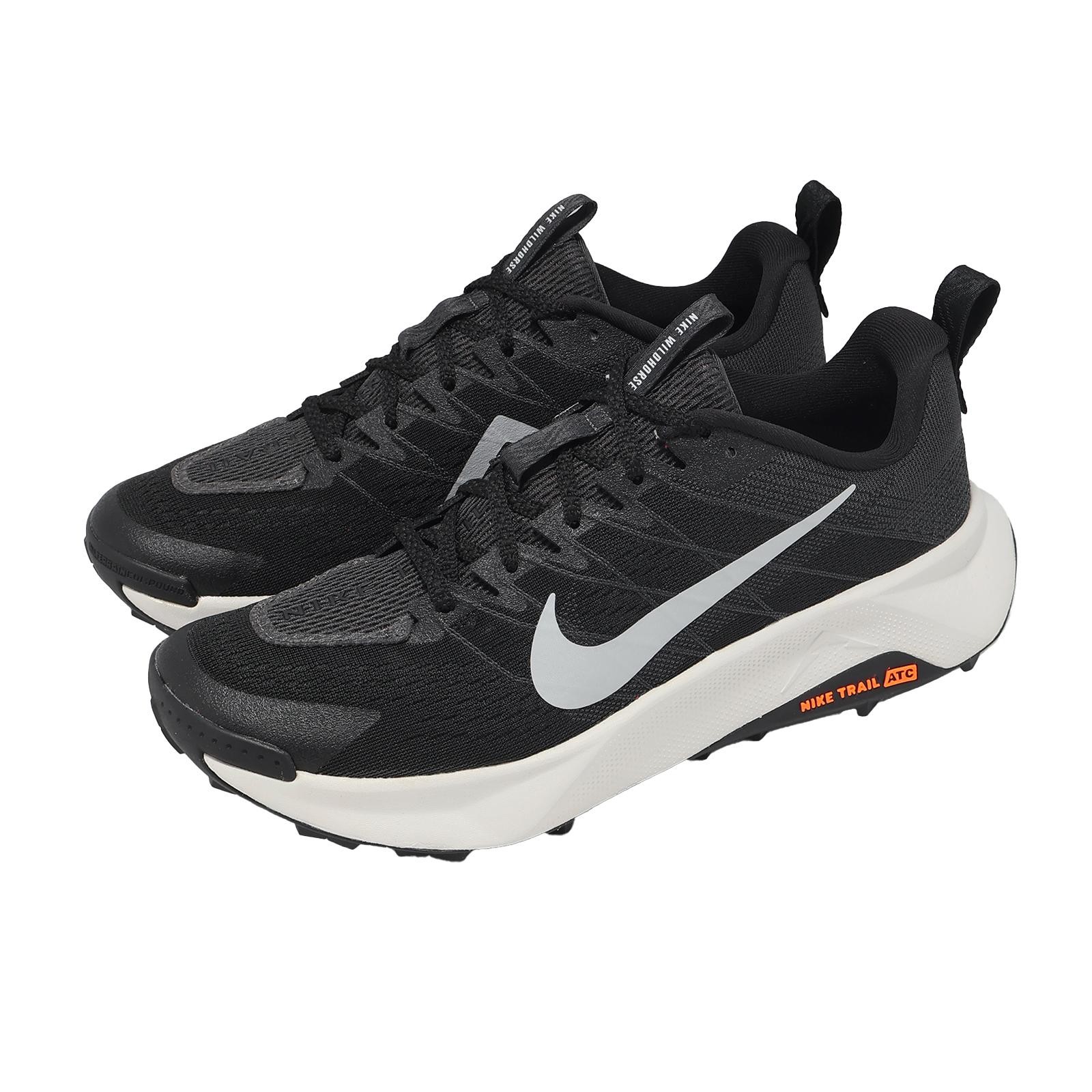 Nike ReactX Wildhorse 10 Black Wolf Grey Men Trail Running Shoes FV2338-001