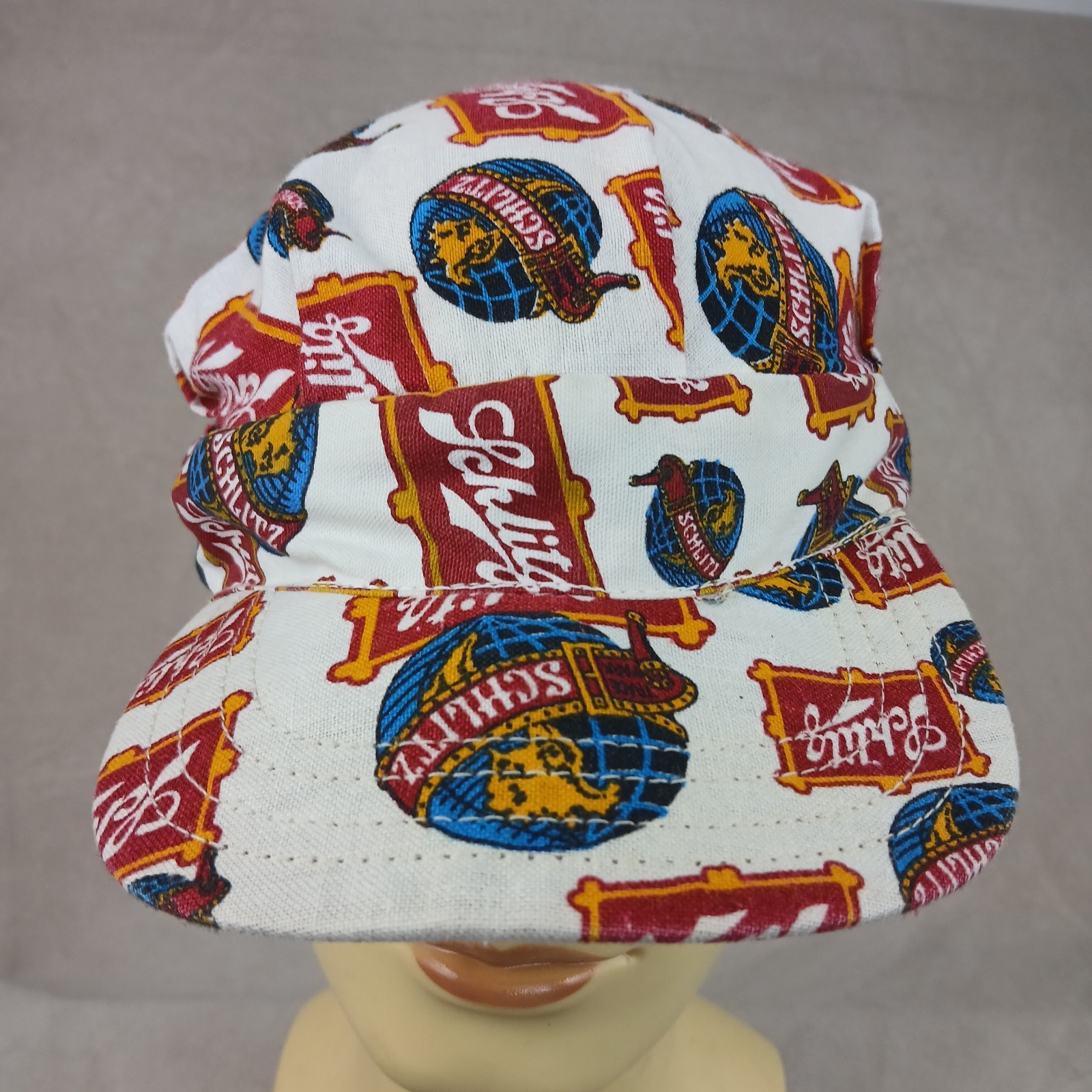 VTG Schlitz Engineer Painter Cap 21-22″ Promo Logo