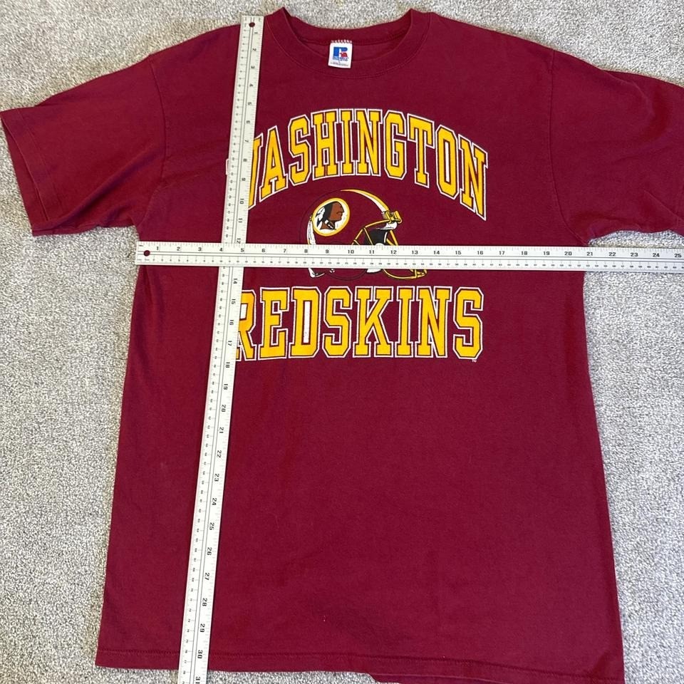 Vintage 80’s Washington Redskins Helmet Logo T-Shirt USA Single Stitch L