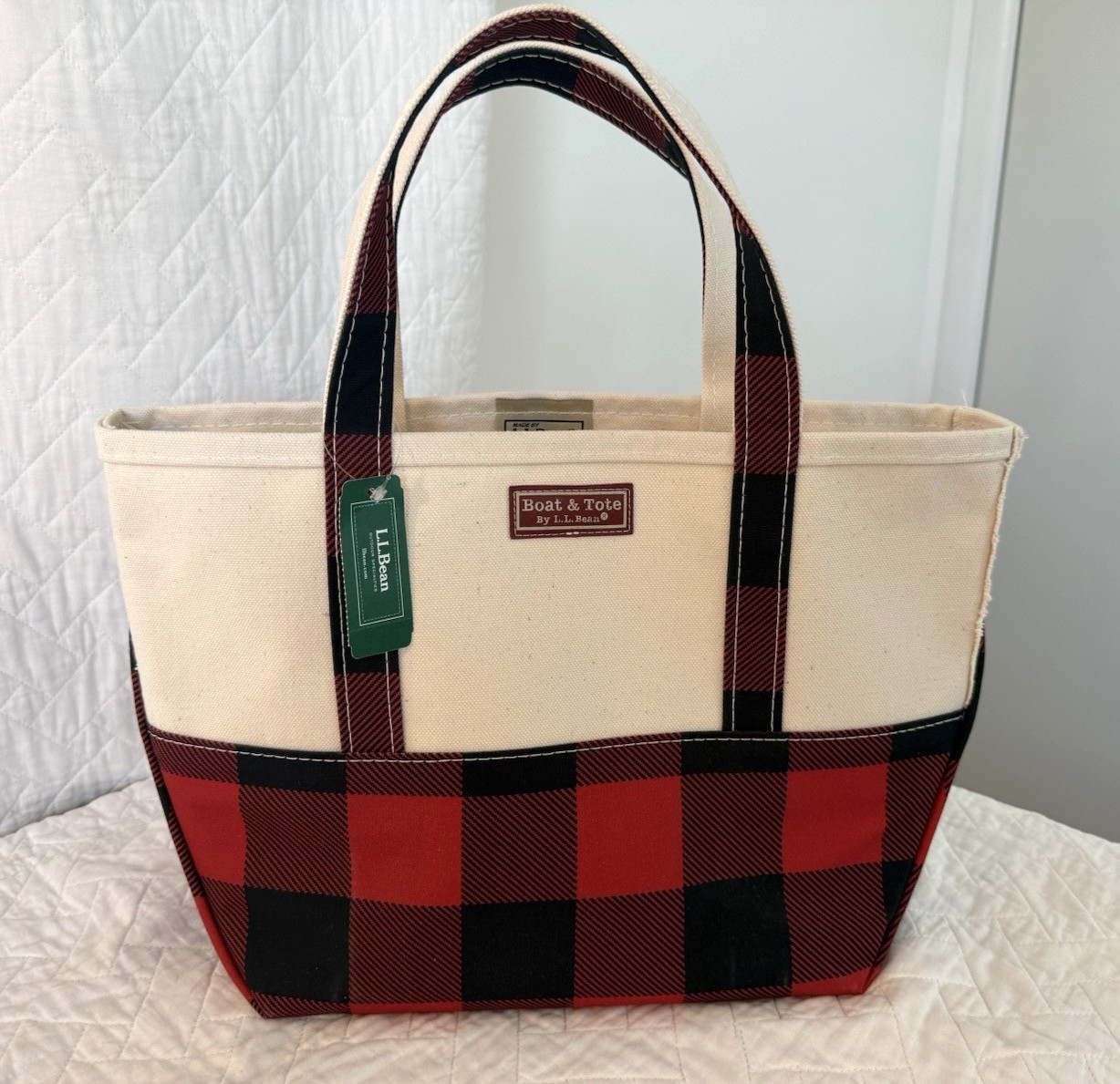 BRAND NEW LL Bean Boat & Tote Canvas Bag