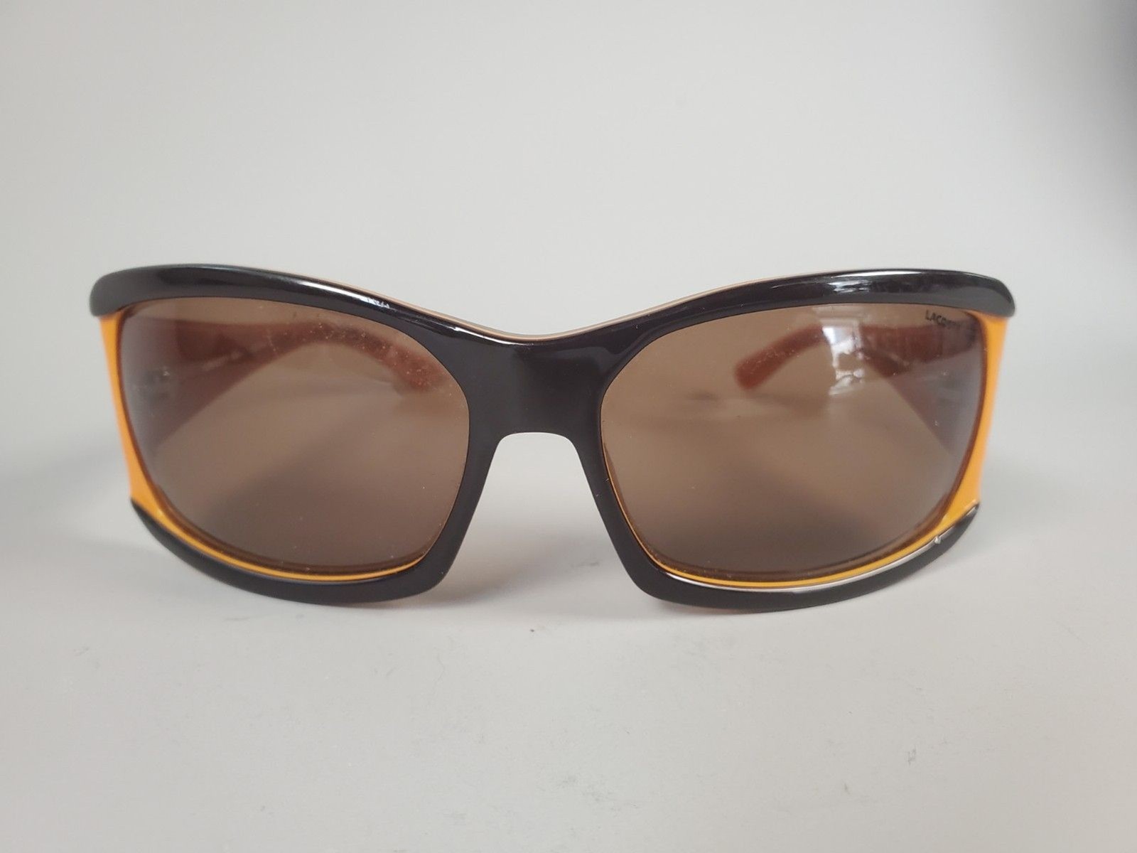 Lacoste Sunglasses Model LA 12602 Black & Orange 120mm