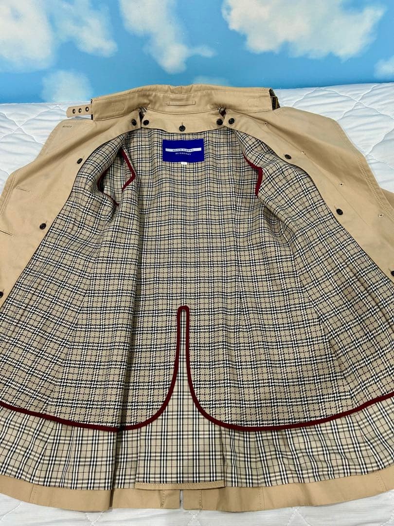 BURBERRY BLUE LABEL Trench Coat Beige Size 36