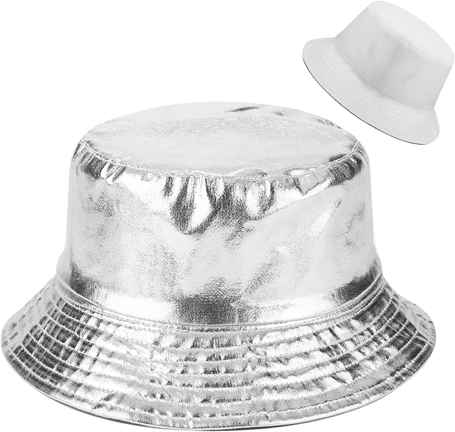 Unisex Bucket Hat Beach Sun Hat Aesthetic Fishing Hat for Men Women Teens, Rever