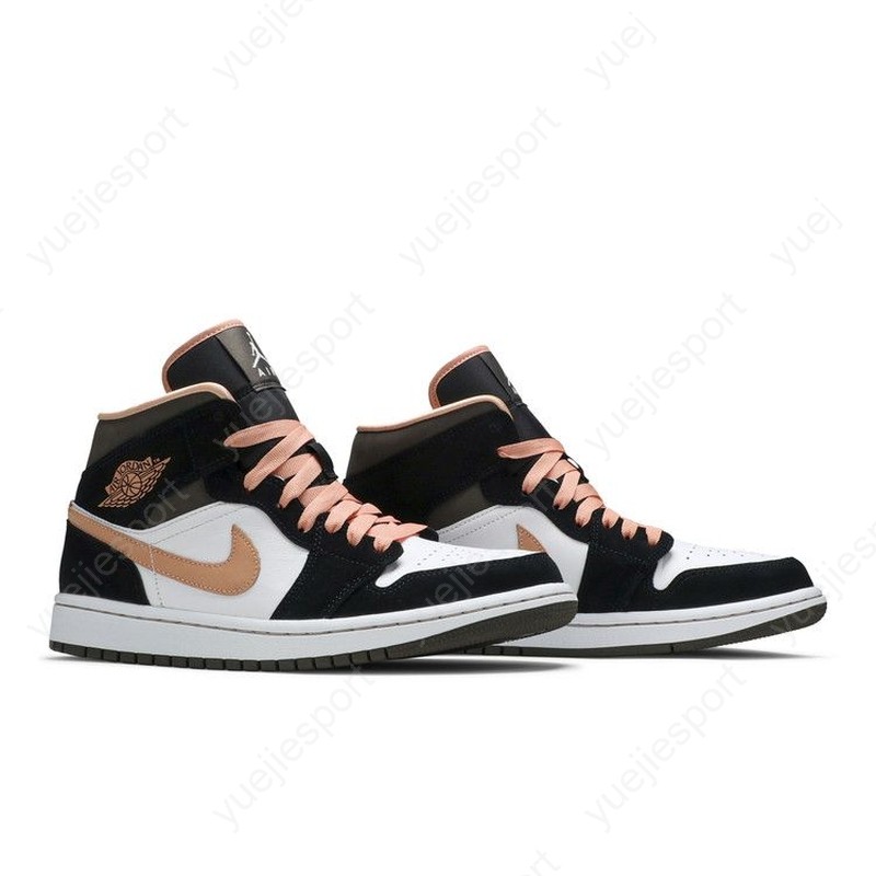 Wmns Air Jordan 1 Mid Se Peach Mocha DH0210-100