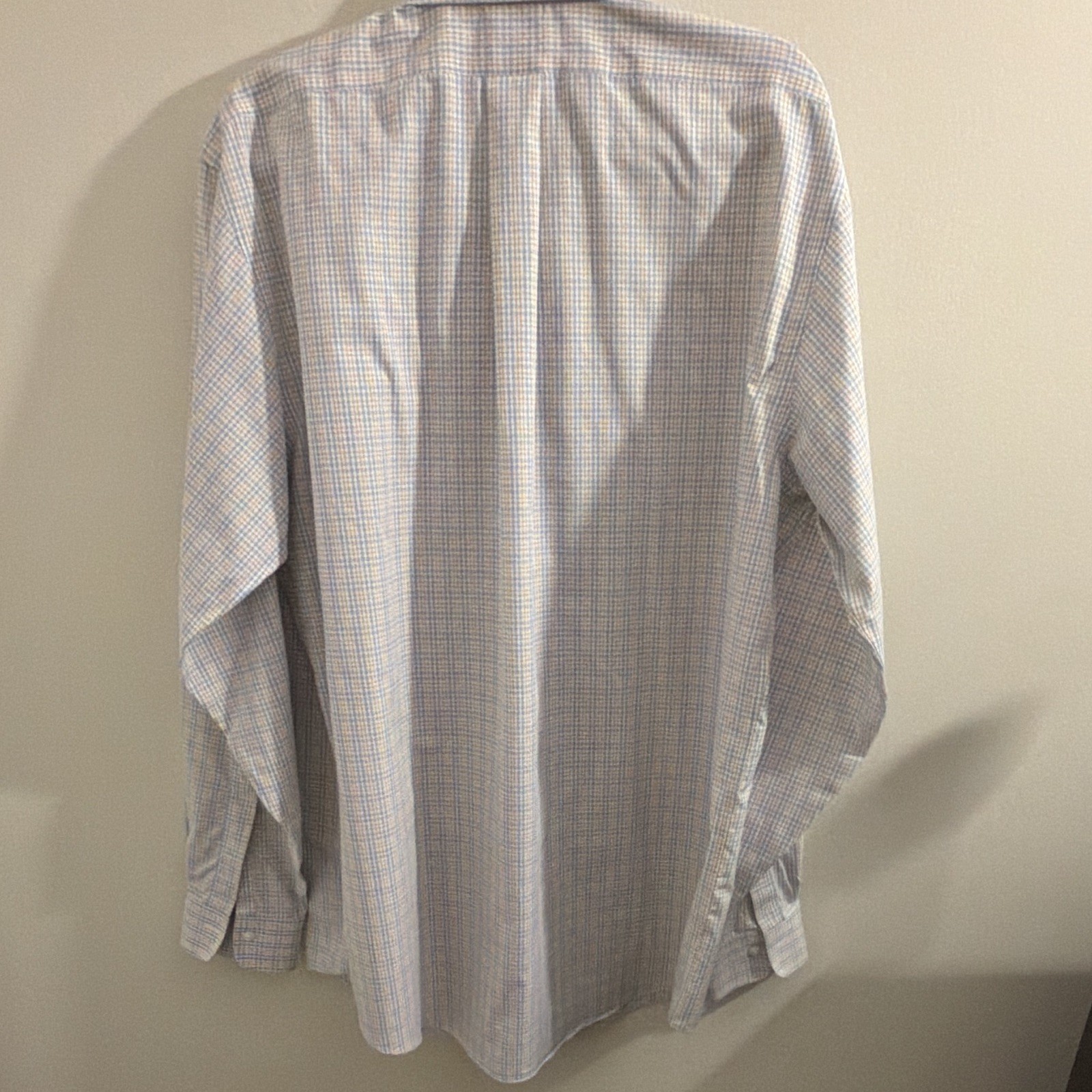 Brooks Brothers Madison Men’s Dress Shirt 16½-37 Non-Iron Supima Cotton Check