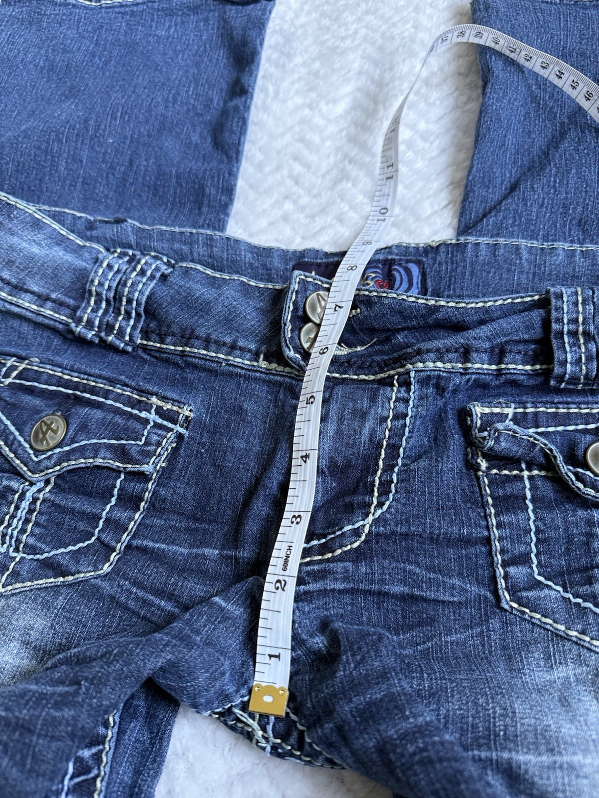 Angels Y2K 2000s Low Rise Bootcut Jeans Size 11