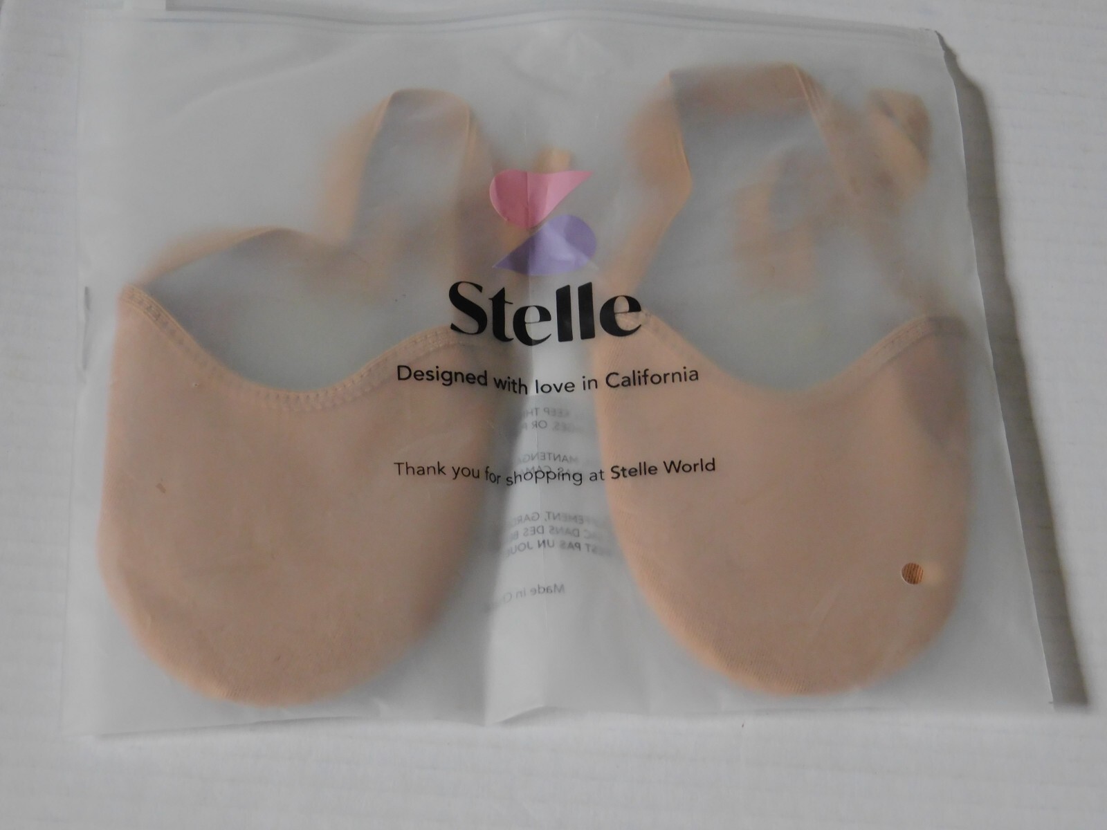 Stelle Pirouette Half Sole Ballet Shoes Tan 10.5 11 11.5 (Adult Size)