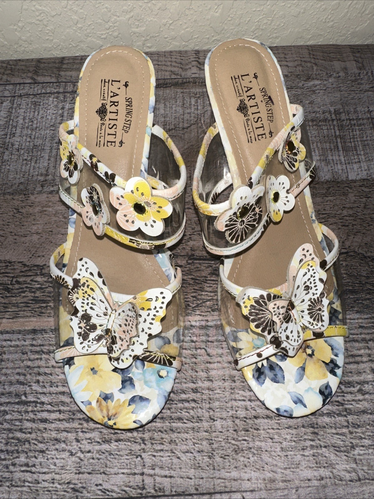 l’artiste by Spring Step Adored-BRILE. White Multi Size 40