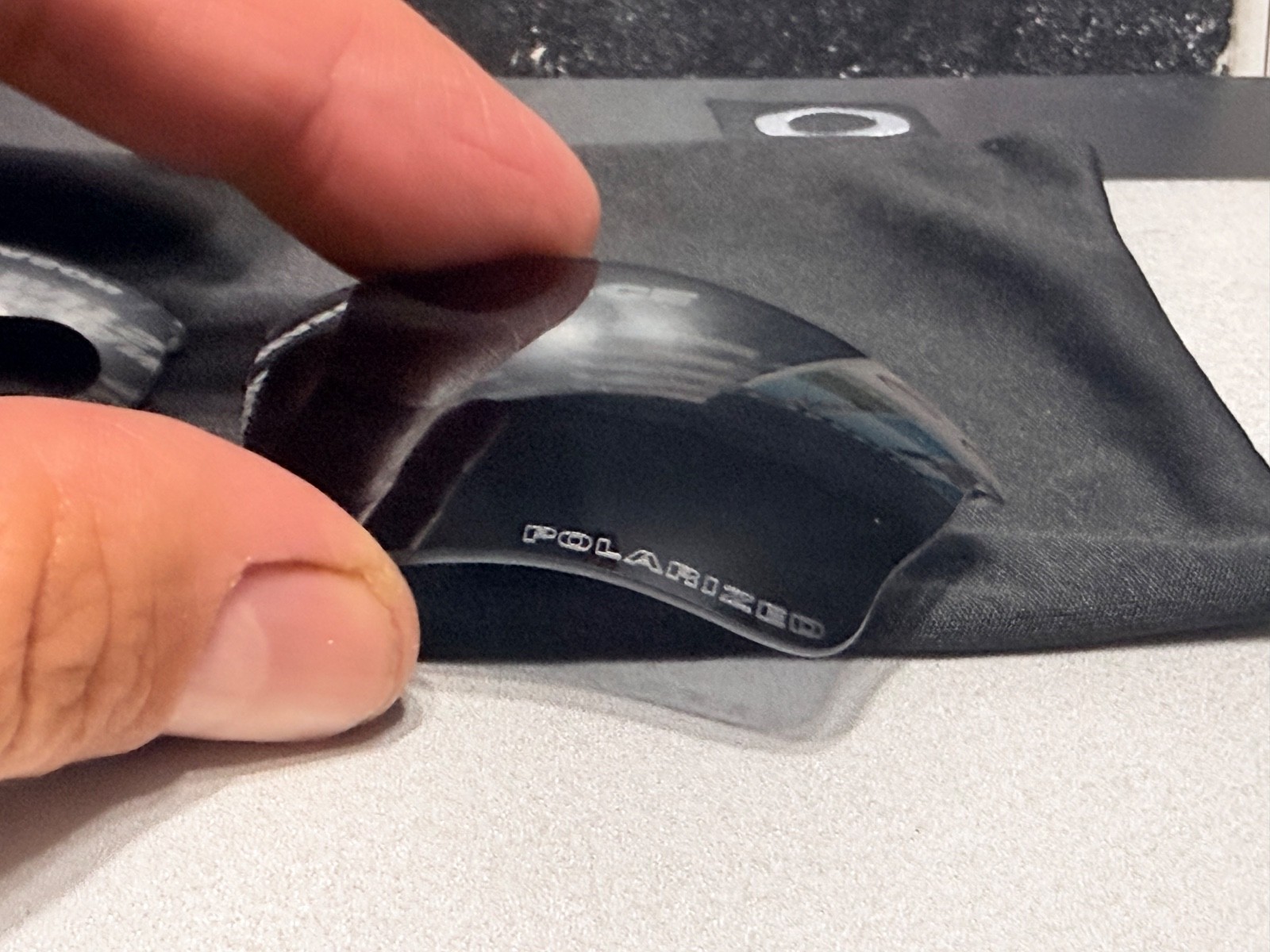 Oakley Half Jacket 1.0 XLJ Black Iridium Polarized lens set – OEM / XLJ Size NOS