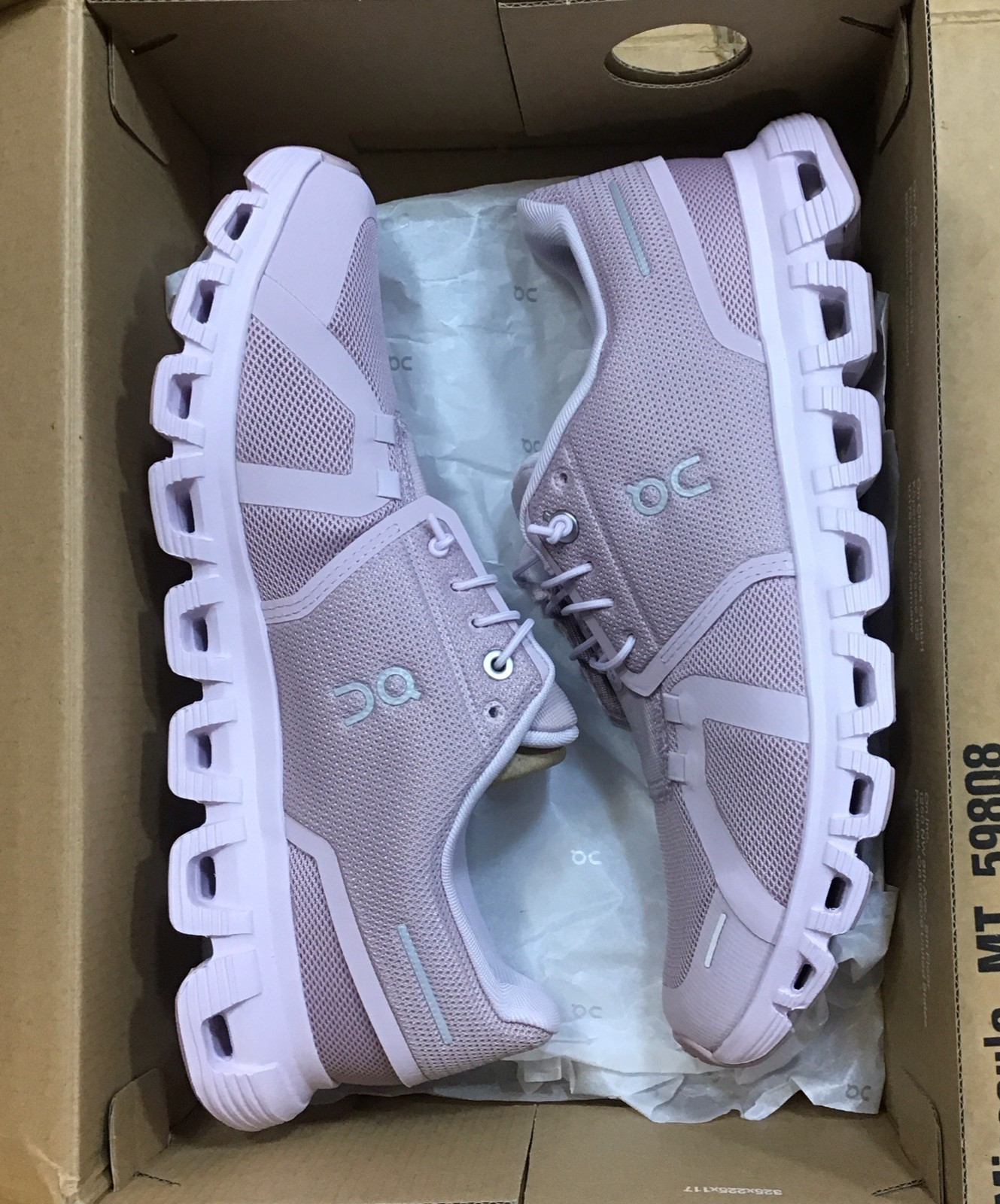 On Cloud 6 Pink Running Shoes Womens Mauve Orchid 3WF10063012