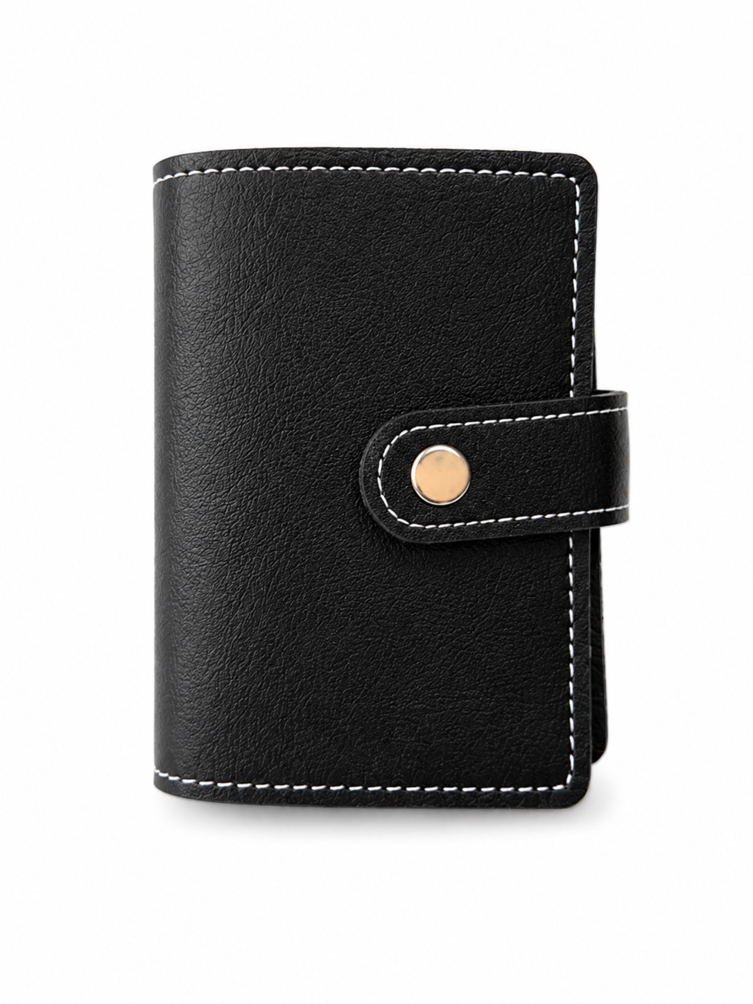 RFID Blocking Credit Card Holder Wallet 26 Card Slots Slim PU Leather Pocket Cas