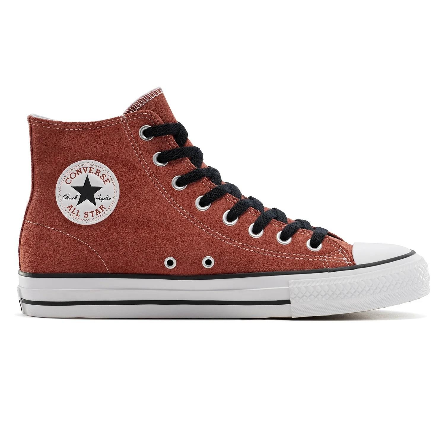 Converse CTAS Pro Hi, Men’s 11.5, Red Terracotta/Black/White, A11926C