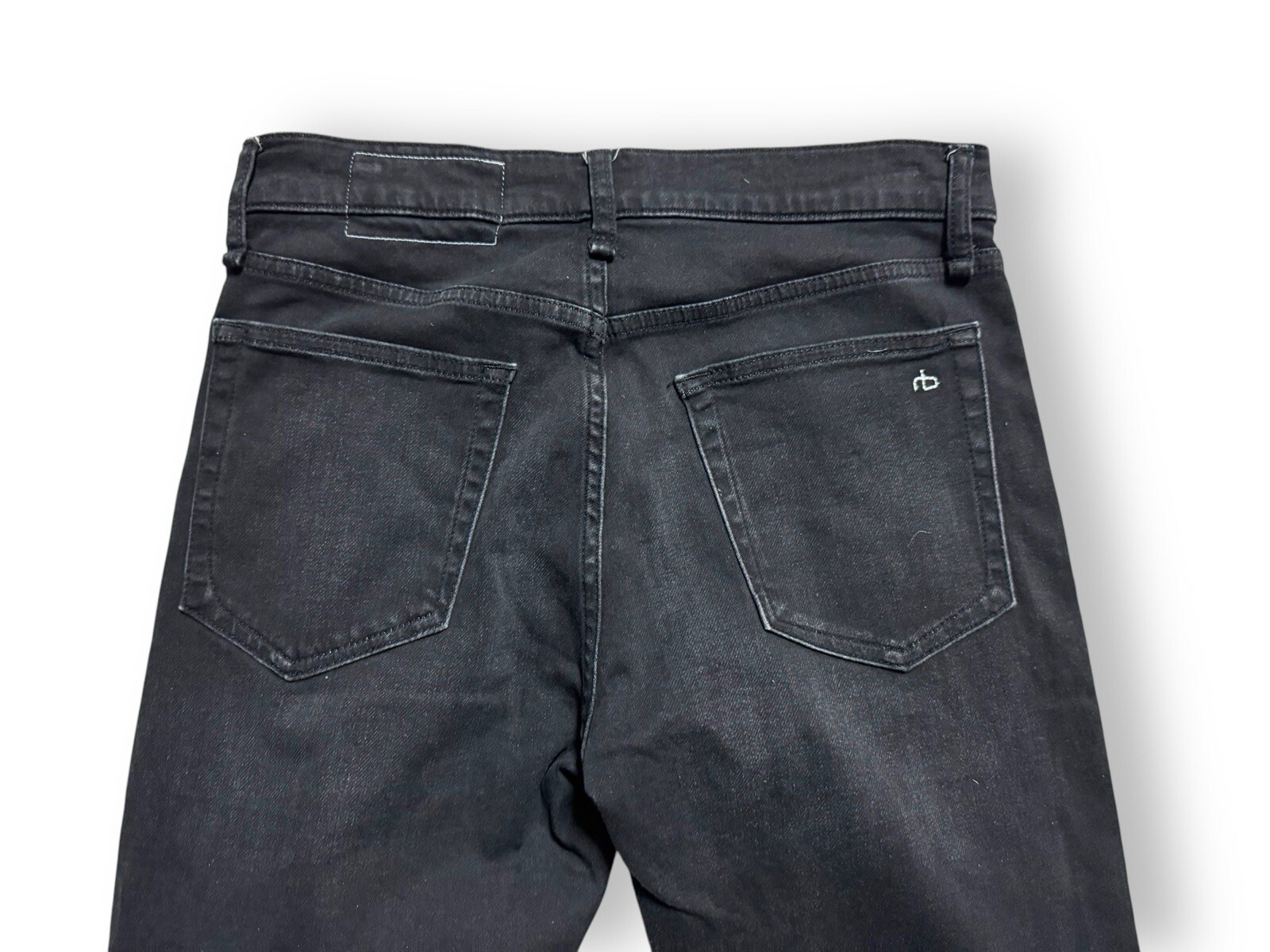 Rag & Bone Fit 2 Slim Jeans Mens Washed Black Denim 29 x 32 EUC
