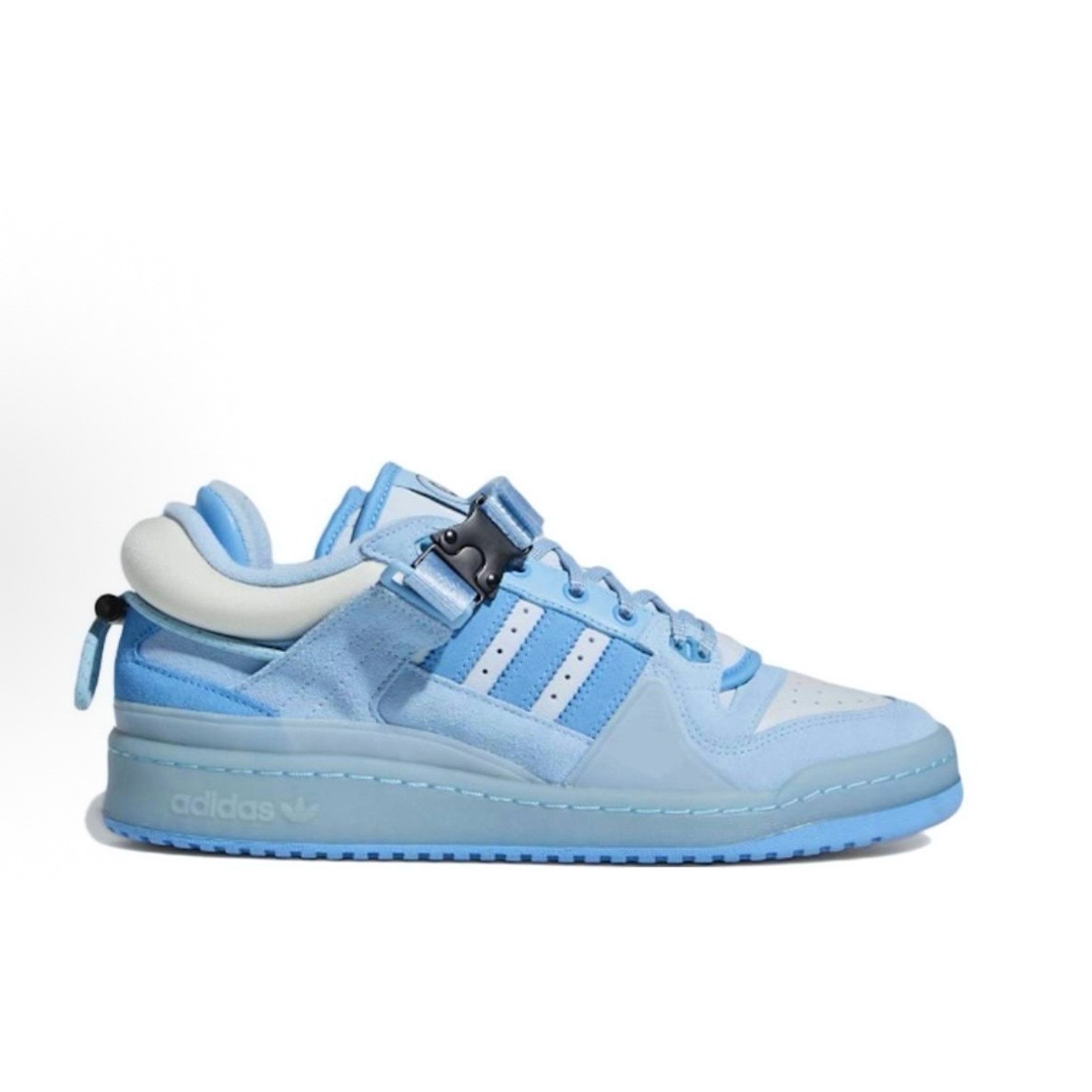 Bad Bunny × adidas Forum Buckle Low Blue Tint GY9693 NEW WITH BOX