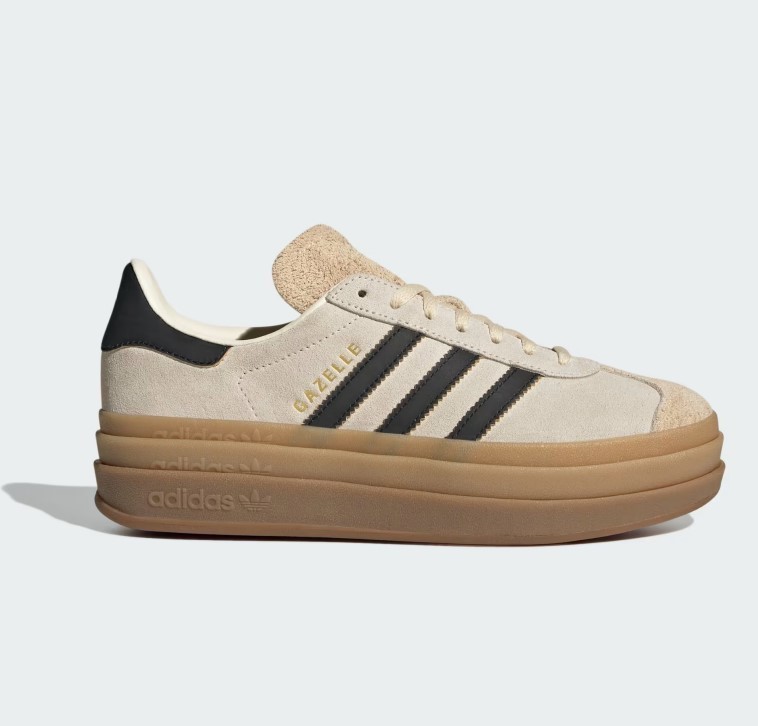 Adidas Women’s Gazelle Bold JS3892 Cream White / Core Black