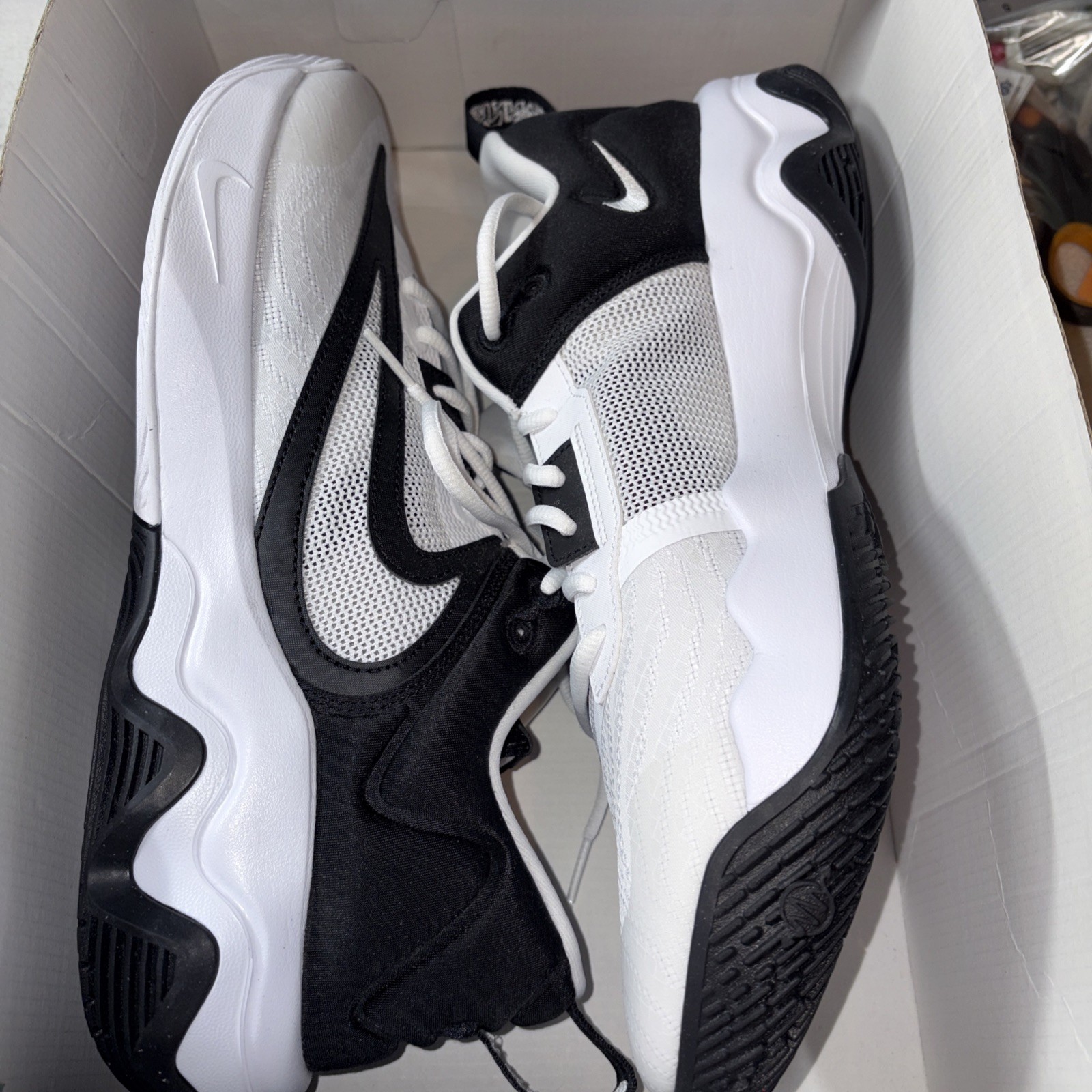 New Mens Size 14 White Nike Giannis Immortality 3 Basketball Shoes DZ7533 100