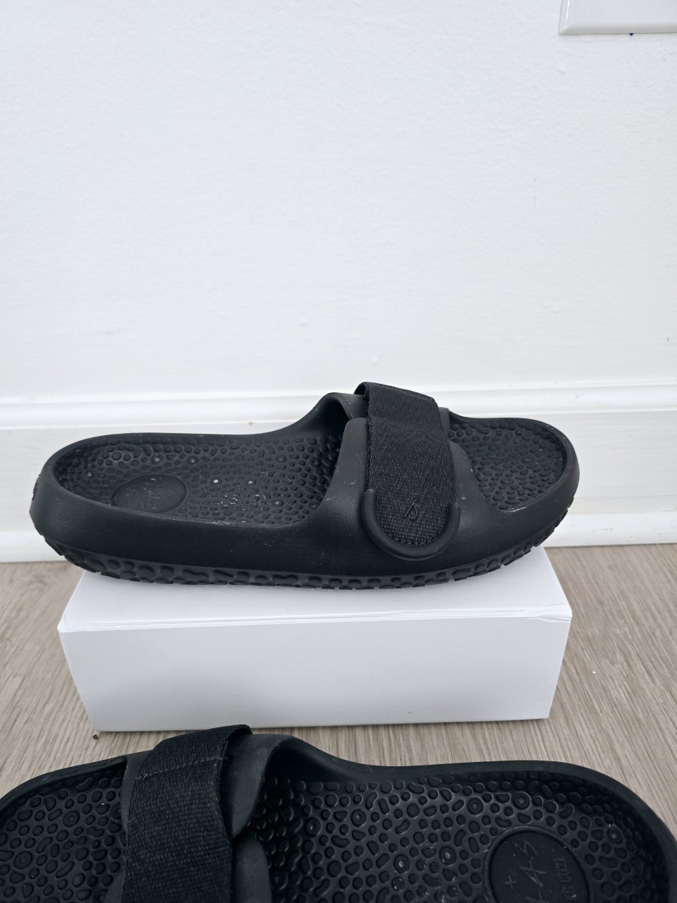 Allbirds Sugar Sliders Slides Slip On Black Sandals Womens 12 – Mens Size 10