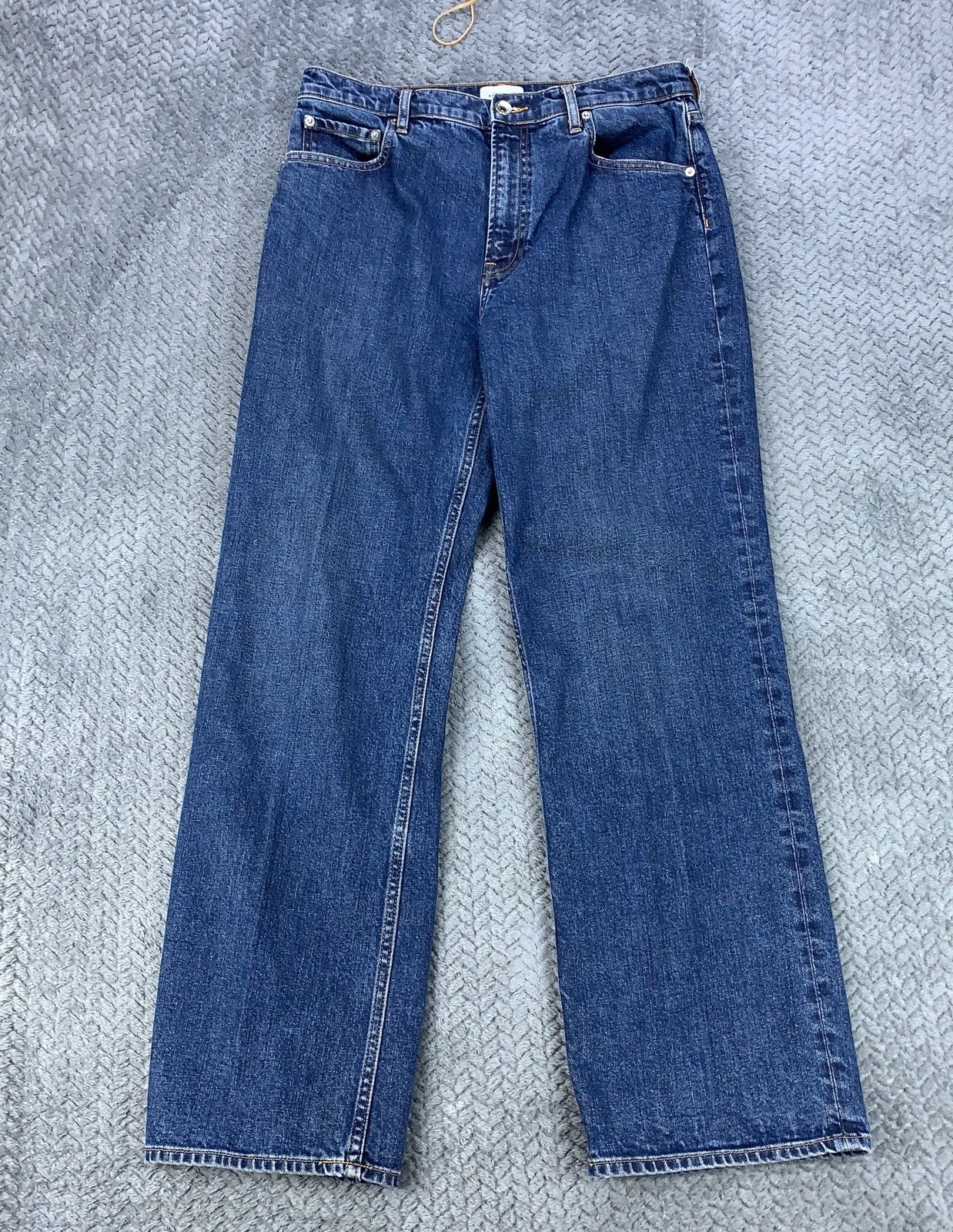 Everlane Jeans Women’s 31R Blue 90’s Forever Jean Organic Cotton Stretch 33×31