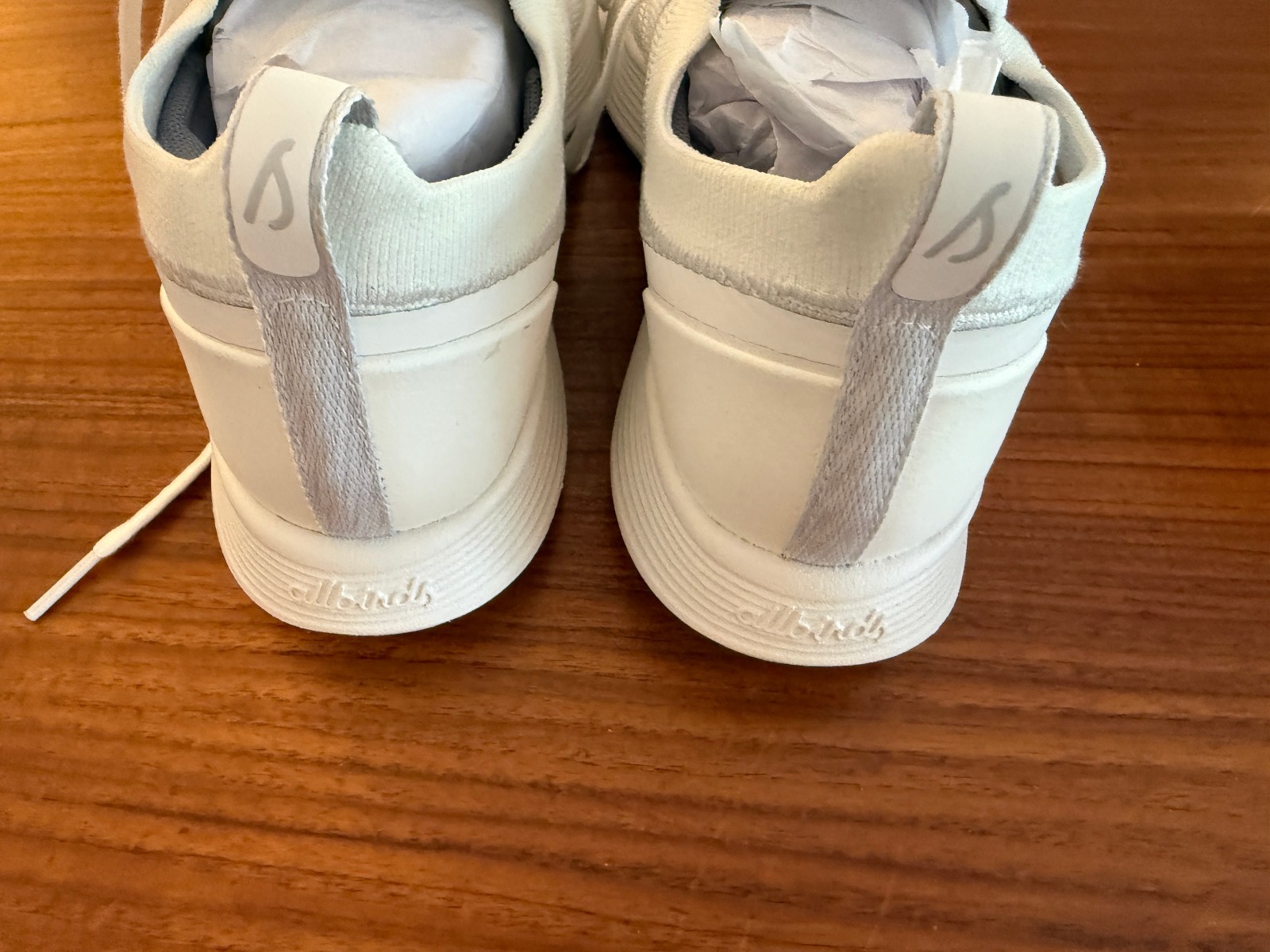 Allbirds Womens Strider Shoes “Blizzard” model size 9.5 White