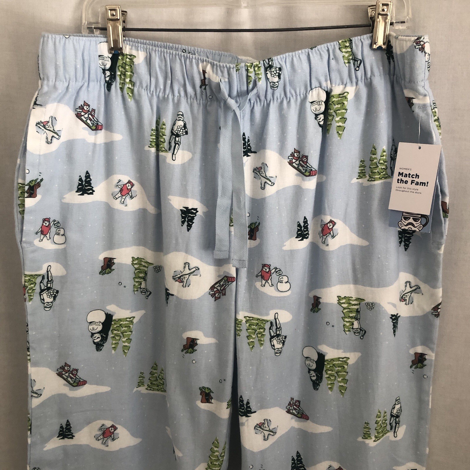 Star Wars Flannel Pajama Bottoms Women’s Large Old Navy