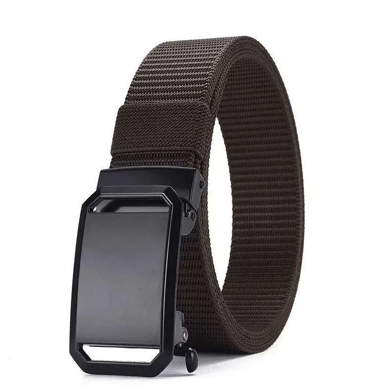 1 pc Men’s Tactical Canvas Belt Automatic Buckle Military Outdoor Work Belt – V2