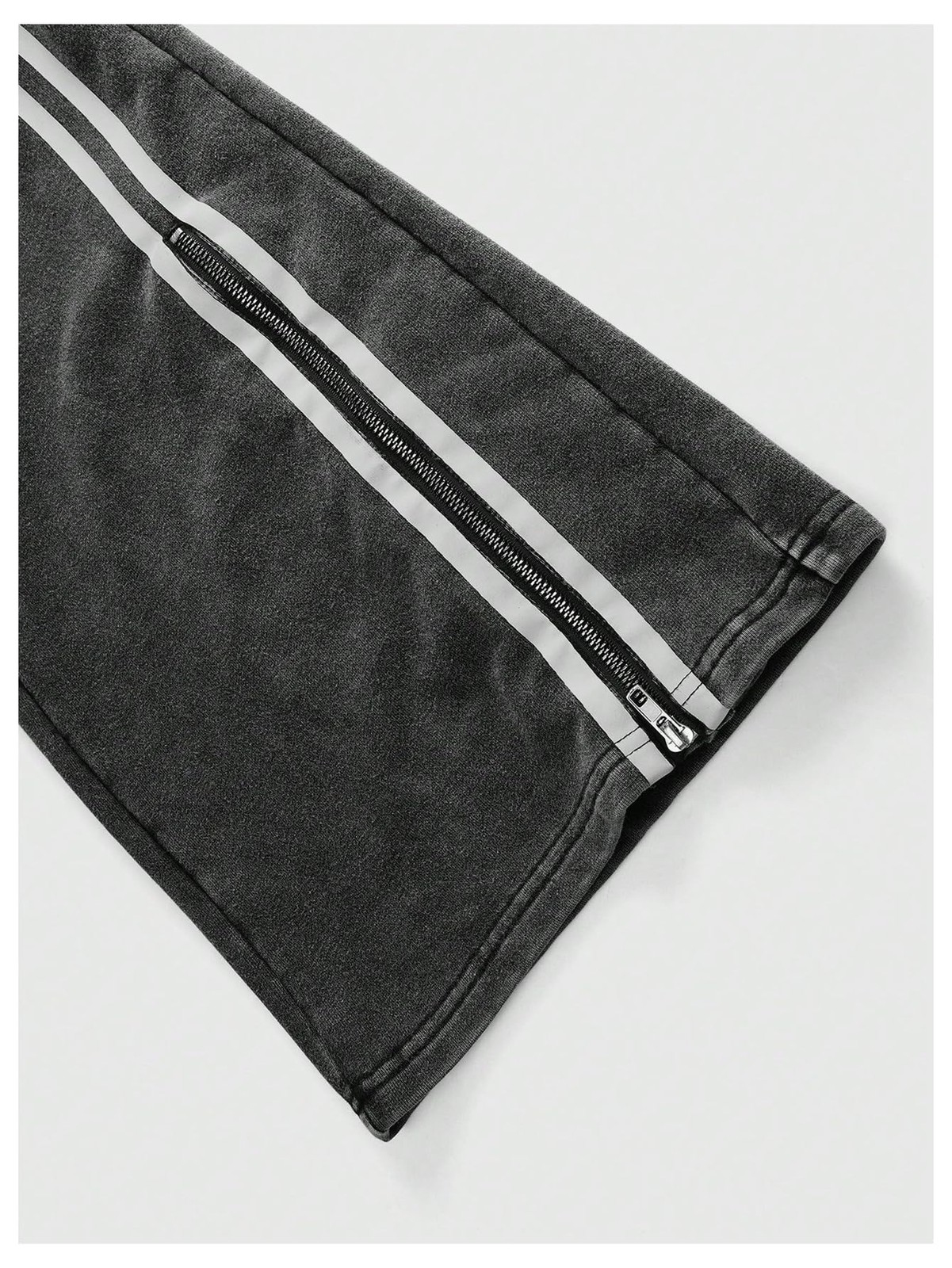 Men’s Striped Baggy Sweatpants Y2k Wide Leg Pants Drawstring Graphic Track Pa…