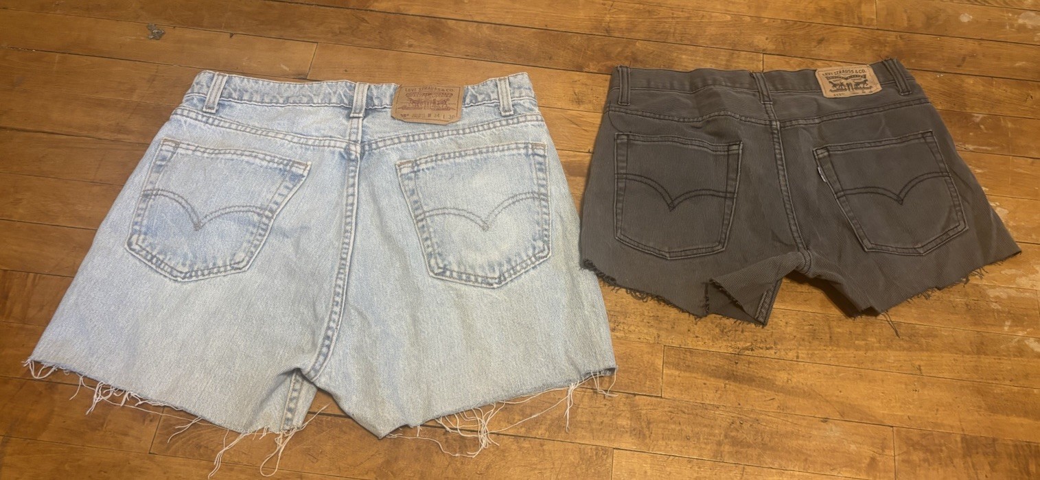 Men’s & Women’s Wholesale Lot 6 Vintage & Modern Levis/Shorts Resell