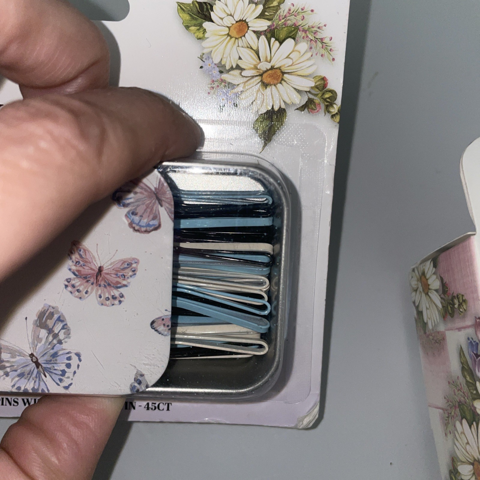 mackenzie childs x goody Bundle 3 Mini Brushes/1 Comb & Case/1Pins & Tin ALL NEW