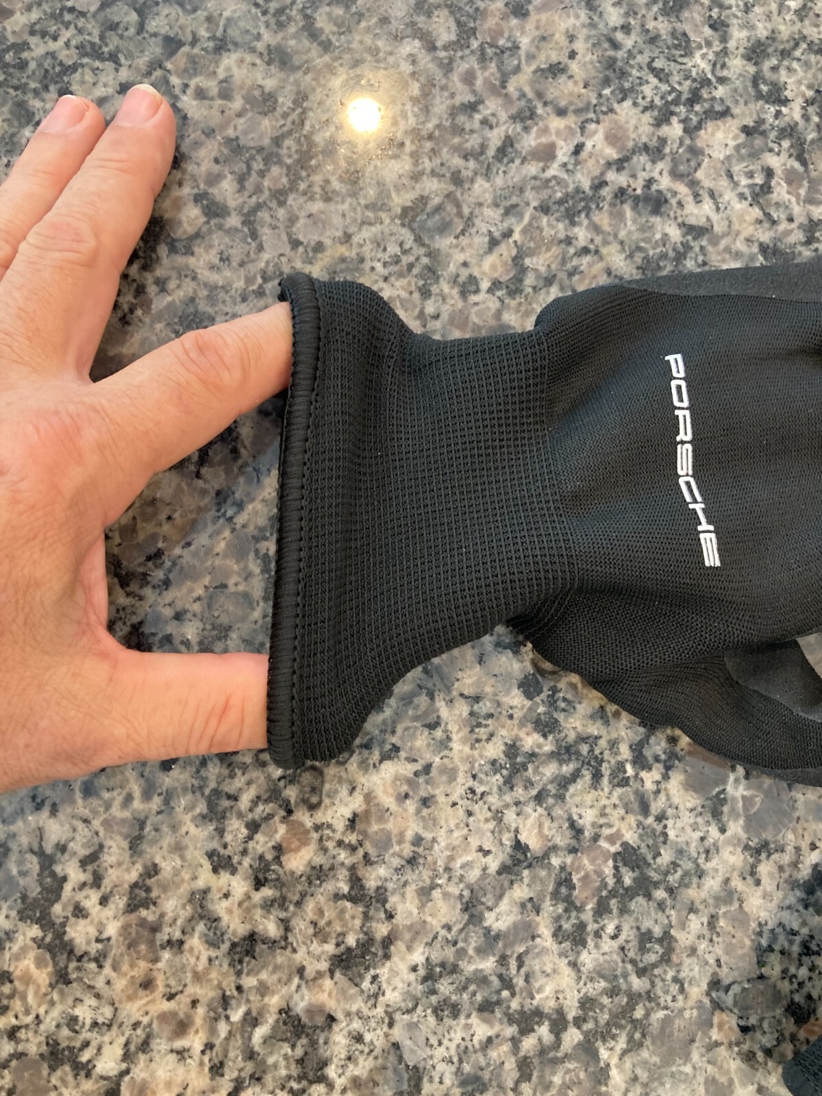 PORSCHE DESIGN FACTORY, OEM TECHNICIAN/SHOP/WORK GLOVES. MEDIUM SIZE 9. UNUSED.