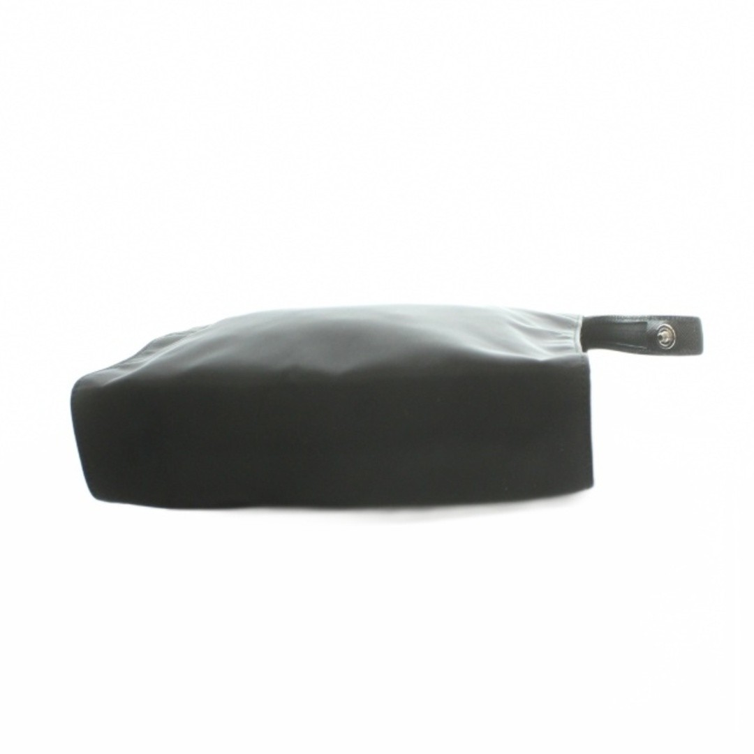 Prada Clutch Pouch Nylon Second Bag TU Black 2ne789 MI Used c0b1aaf8b35f1e3ee497