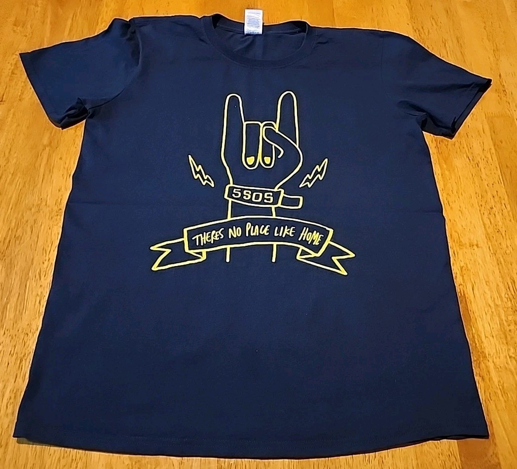 5 Seconds Of Summer Tour Tee There’s No Place Like Home Australian Music