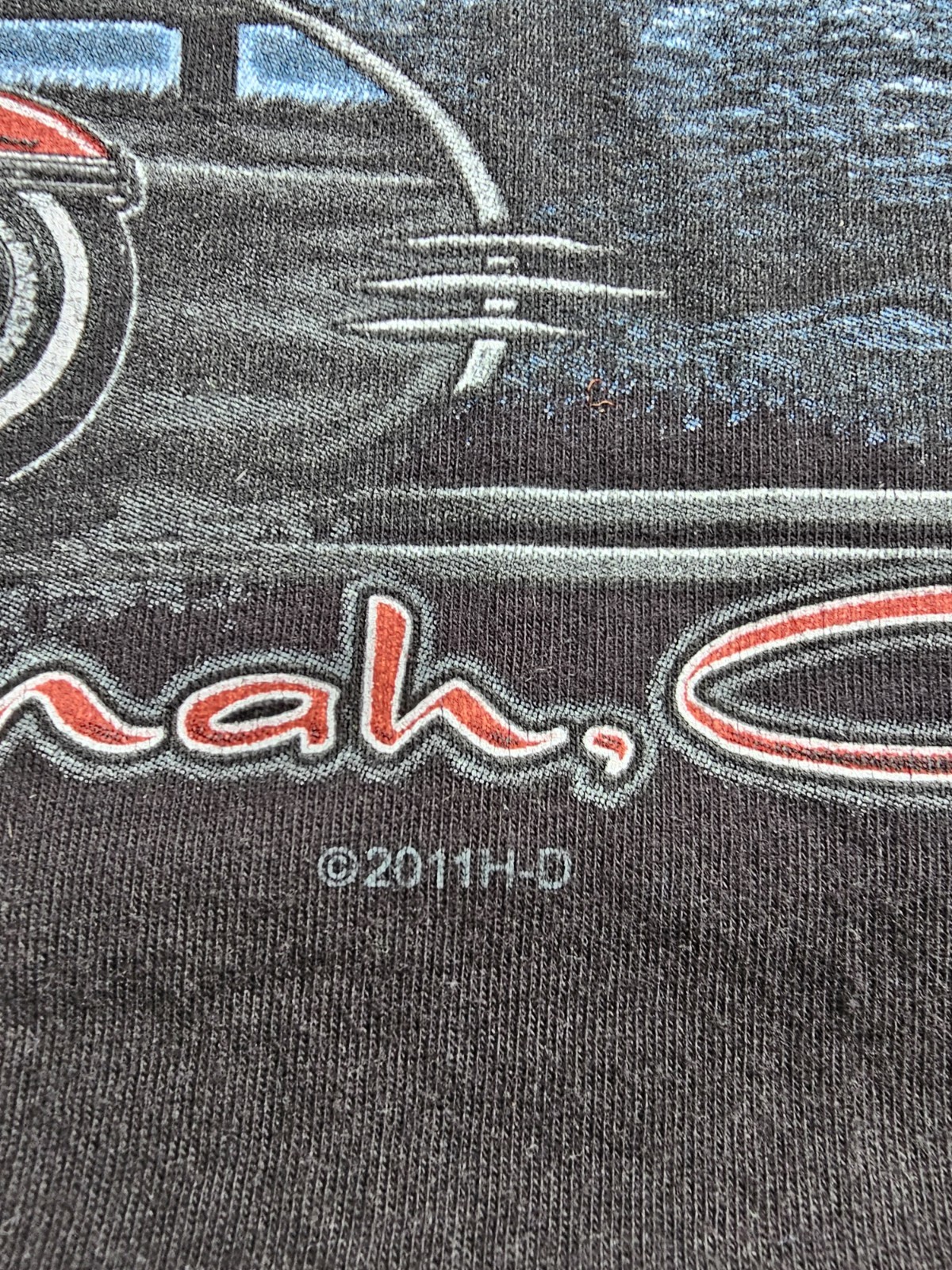 Savannah GA Harley-Davidson 2 Sided T-Shirt Men’s 2XL 50 inX 29.5in Ship Eagle