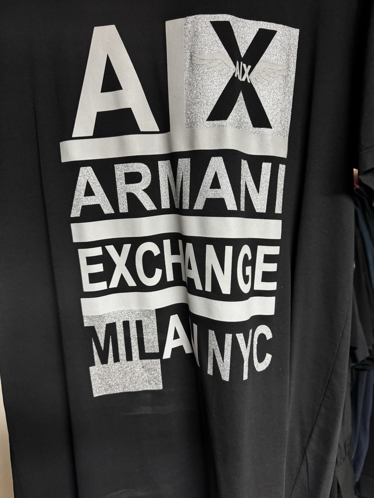 4 Armani Exchange Women and Men’s T-Shirt Short Sleeve Crew Neck