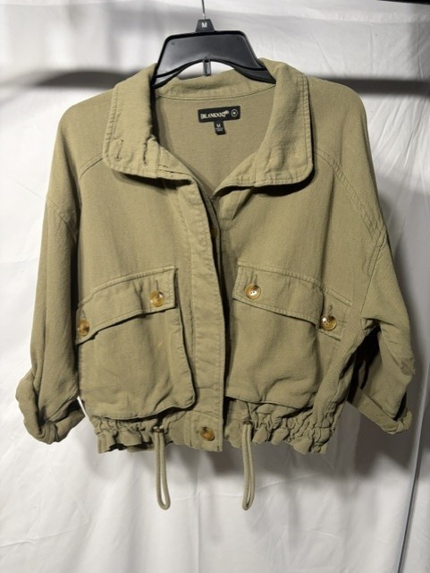 Womens green BlankNYC jacket medium