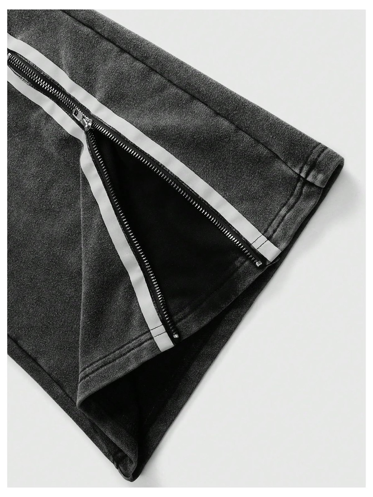 Men’s Striped Baggy Sweatpants Y2k Wide Leg Pants Drawstring Graphic Track Pa…